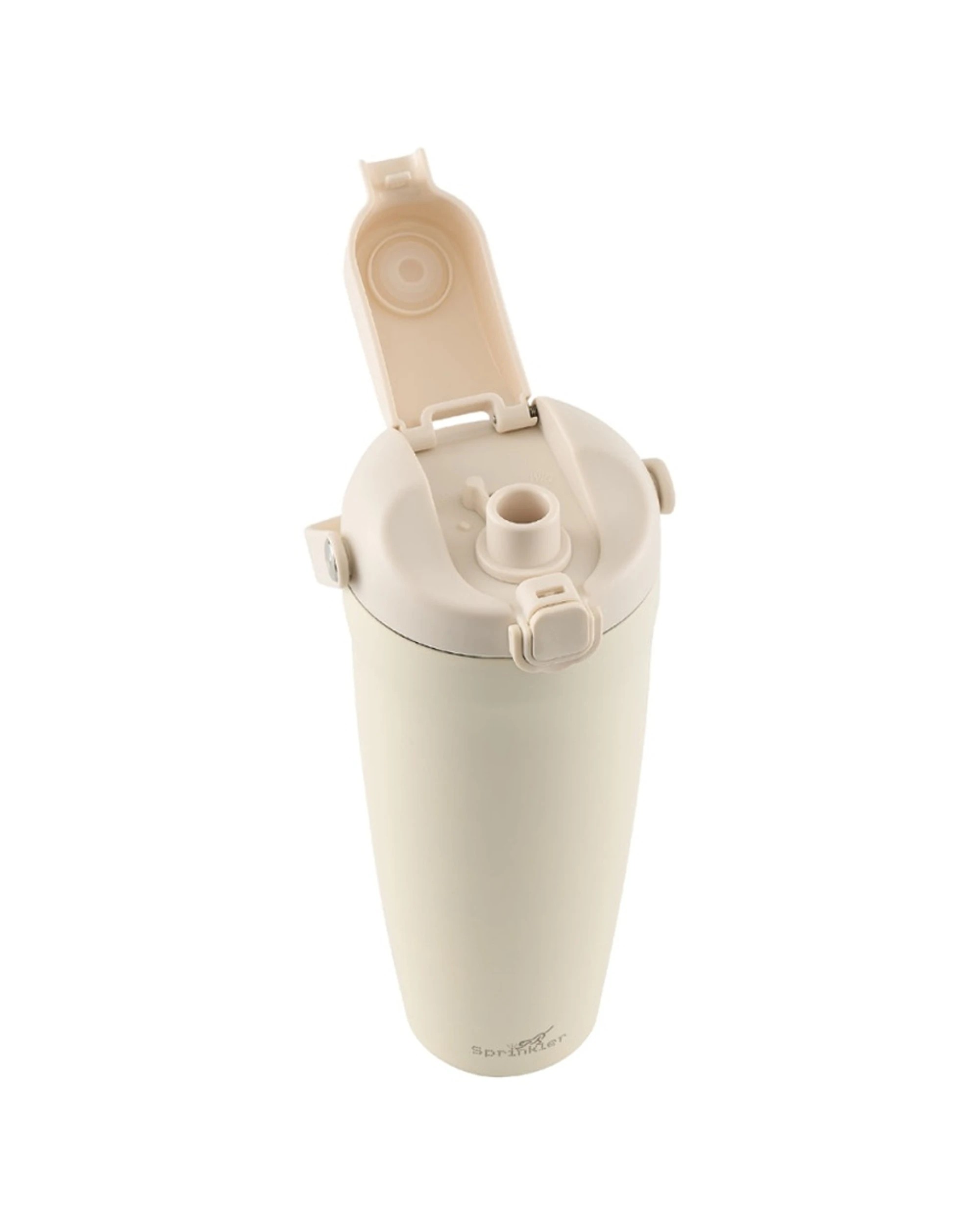 2 Sprinkler Poppy Insulated Bottle Dual Sip And Chug 950ml Sand Dune - Beige, 2 of 3