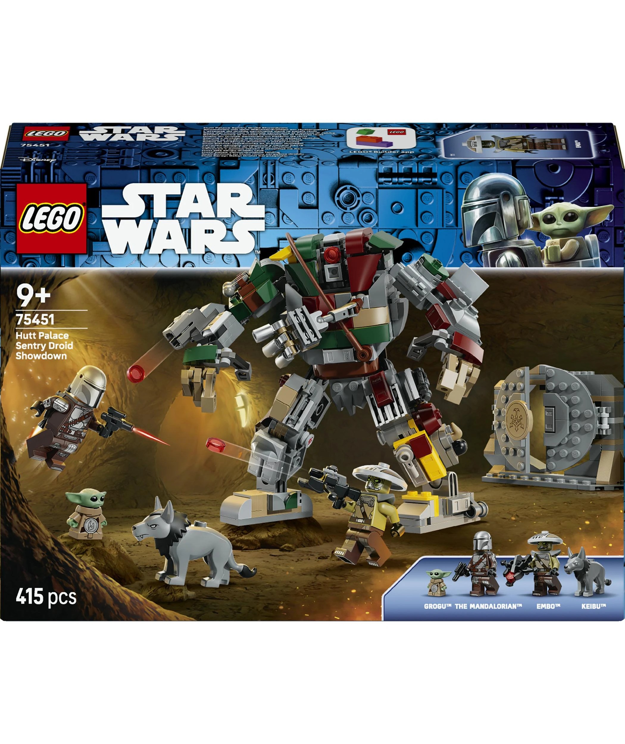 1 LEGO Star Wars Hutt Palace Sentry Droid Showdown 75451, 1 of 10