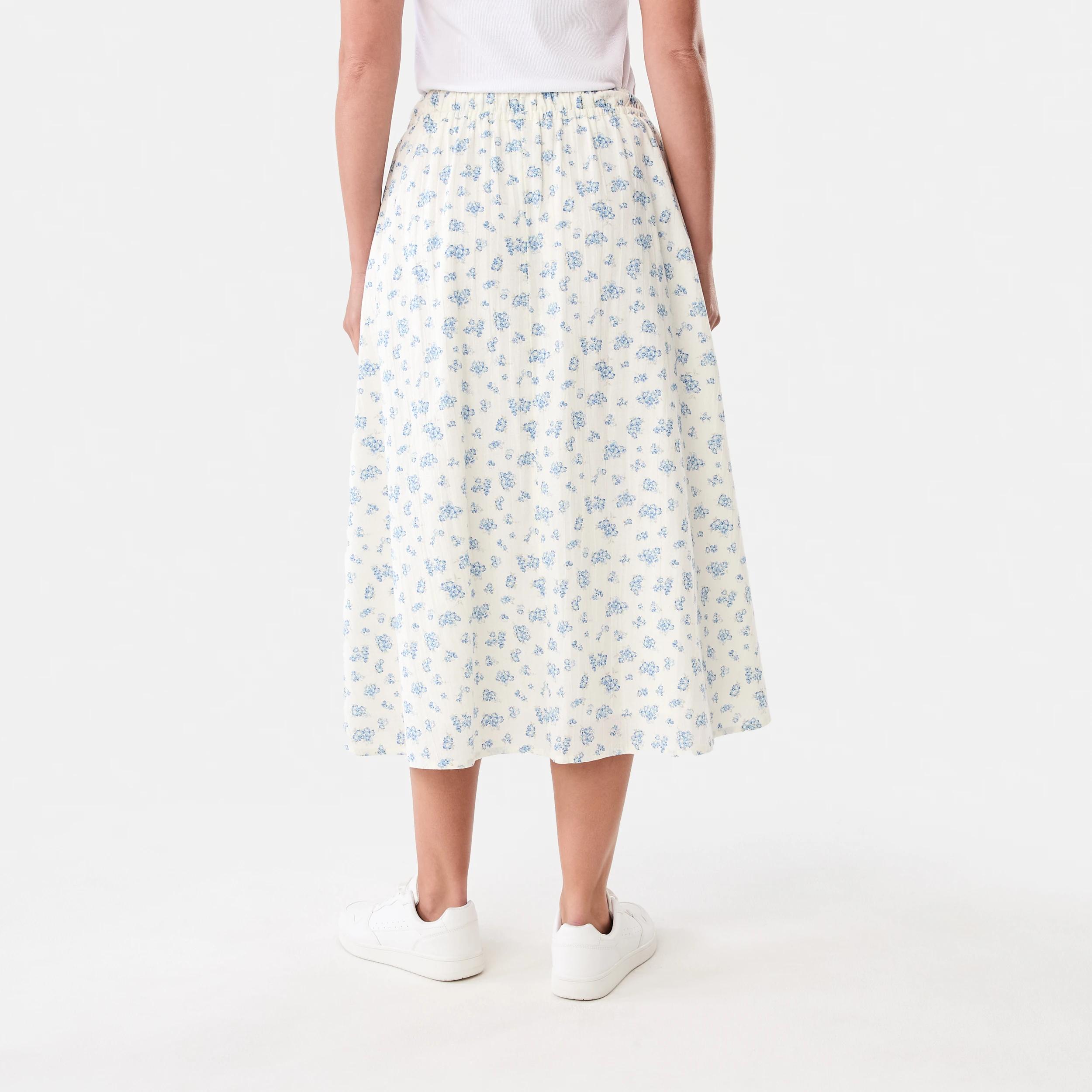 2 Printed A-Line Skirt Ditsy Flrl, 2 of 4