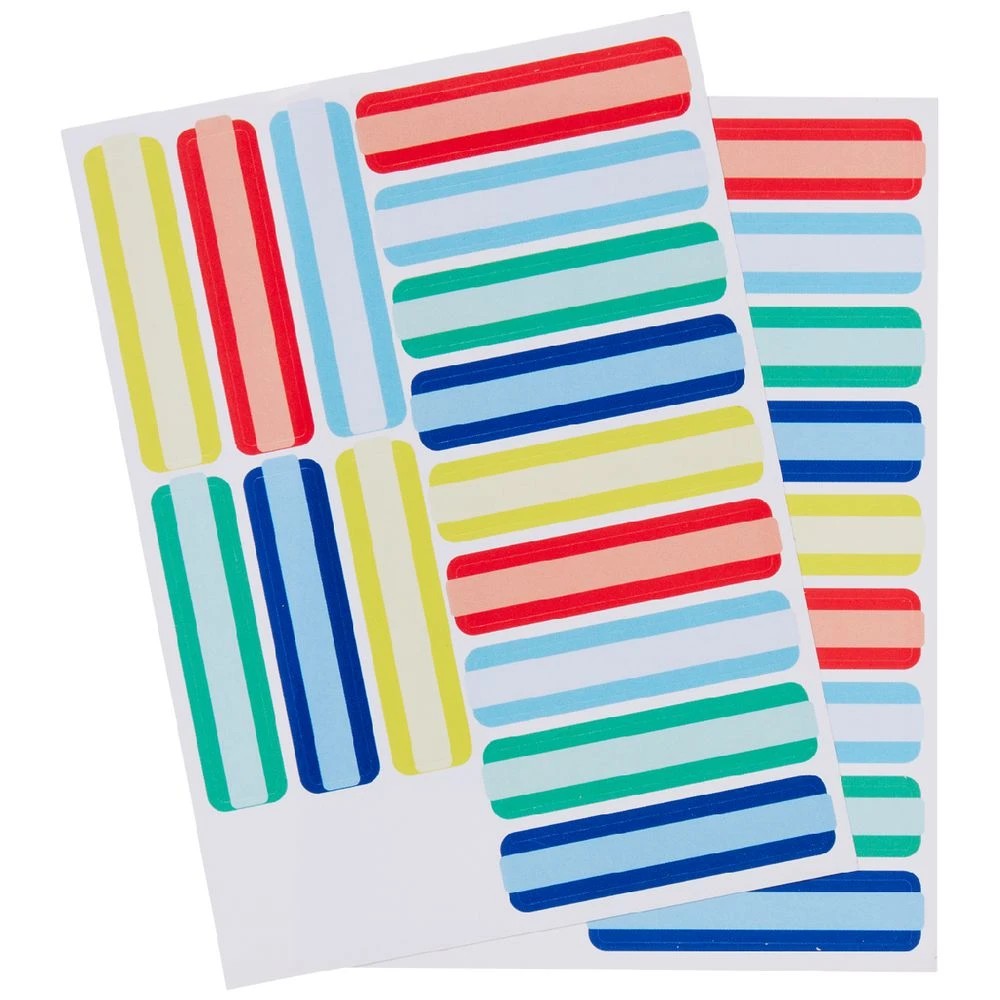 3 Studymate Pencil Labels Bright 30 Pack, 3 of 3