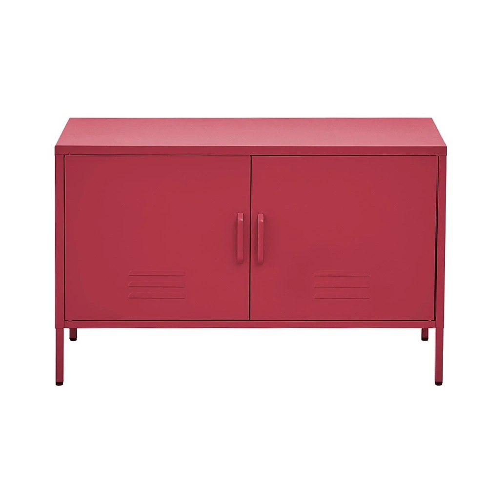 1 Artiss Buffet Sideboard Metal Cabinet - Pink, 1 of 7