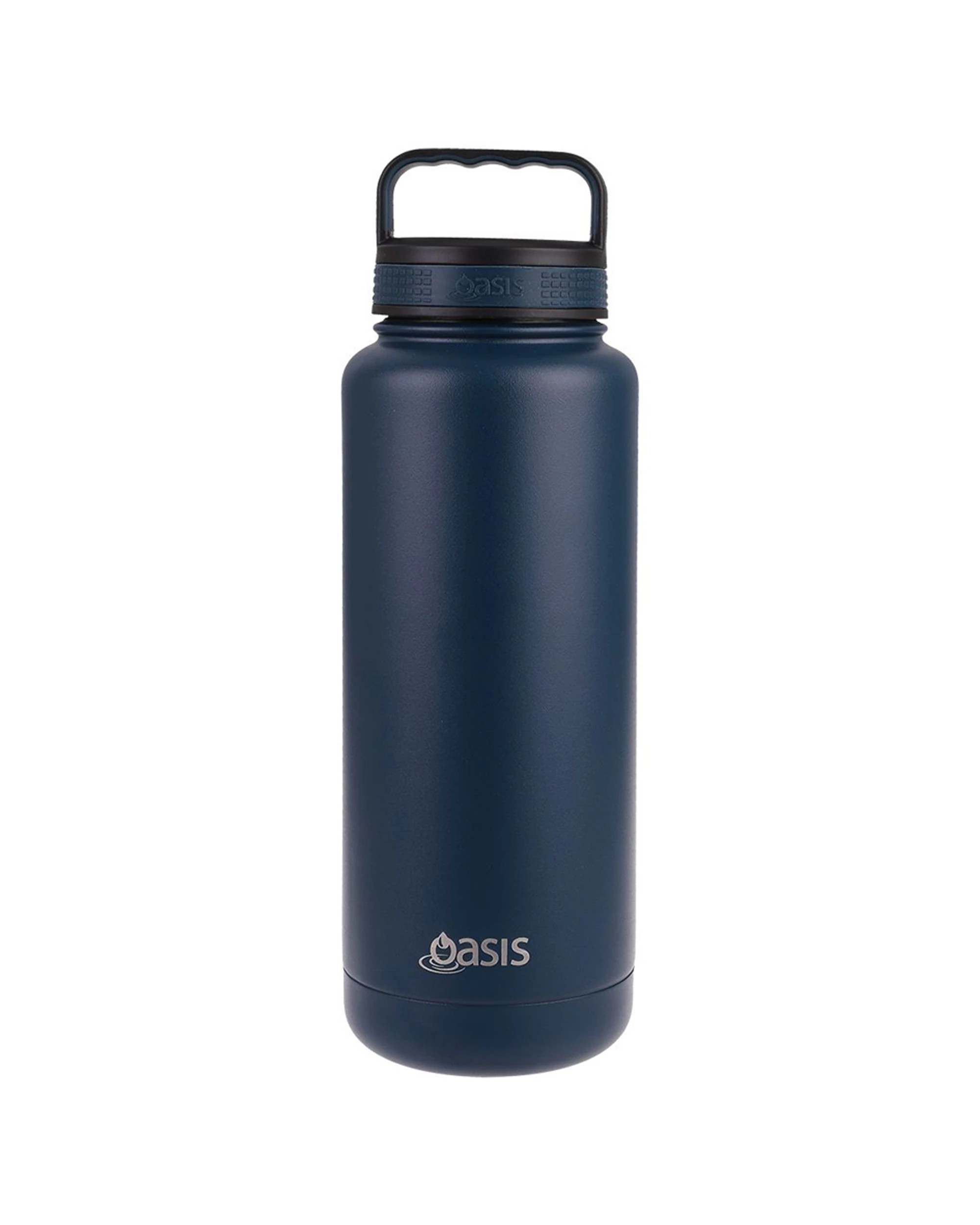 1 Oasis 1.2l Double Wall Insulated Titan Drink Water Bottle Stainless Steel Navy
 - Blue, 1 of 2