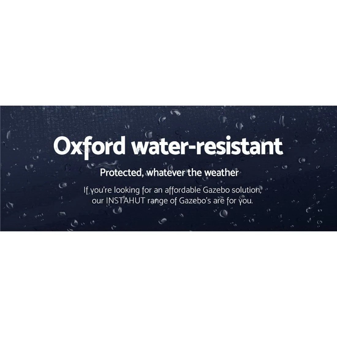 5 Instahut Gazebo 3x6 Pop Up Marquee Folding Tent Wedding Gazebos Camping Outdoor Shade Canopy - Blue, 5 of 8