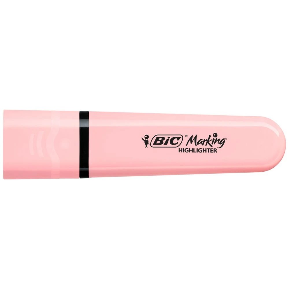 1 Bic Tank Marking Highlighter Pastel Pink, 1 of 5