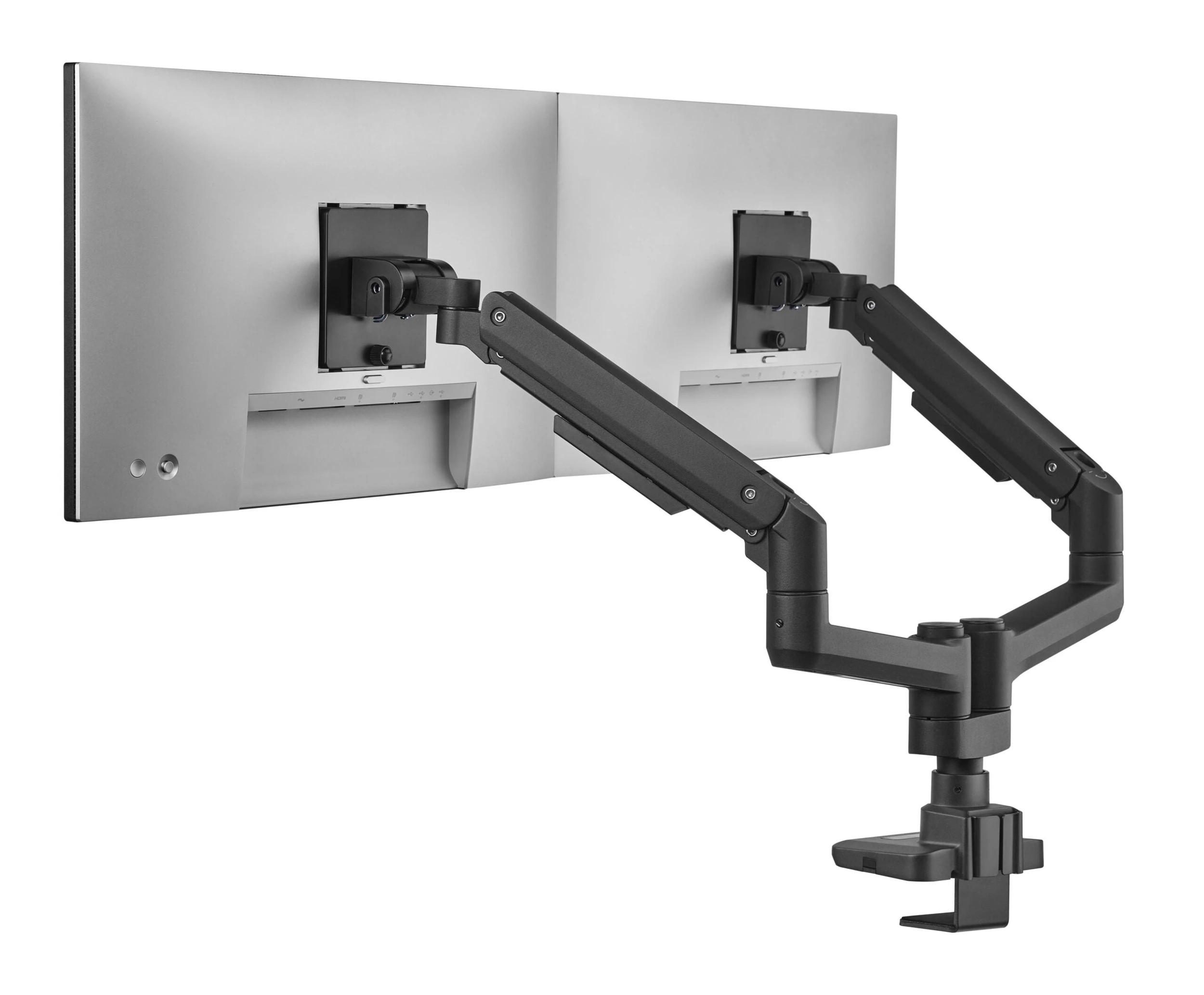 4 Brateck Fabulous Pole Mount Gas Spring Dual Monitor Arm 17-35" - Black, 4 of 5