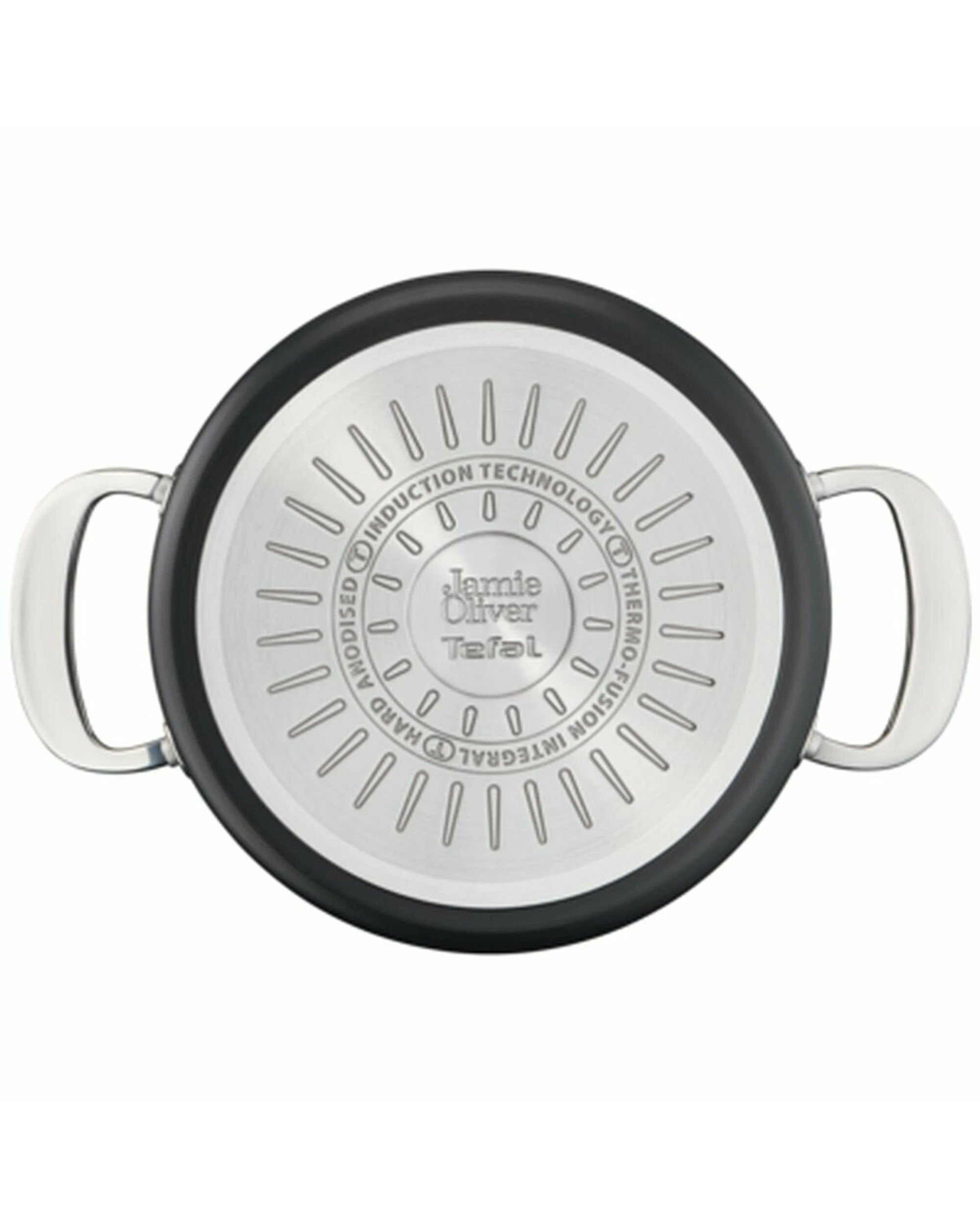 5 Tefal 5.3L Jamie Oliver Cook's Classics 24cm Induction Non-Stick Hard Anodised Stewpot, 5 of 5
