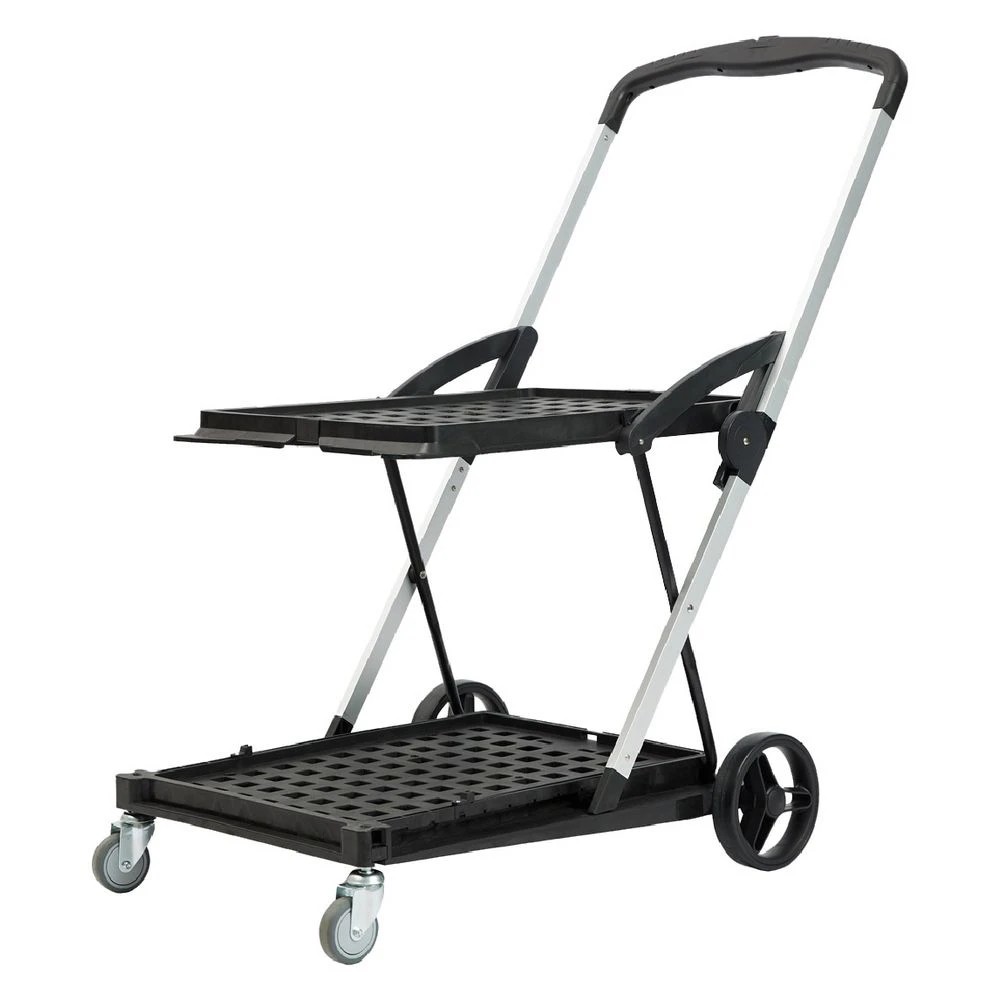 2 J.Burrows 3-in-1 Folding Cart with Basket, 2 of 7