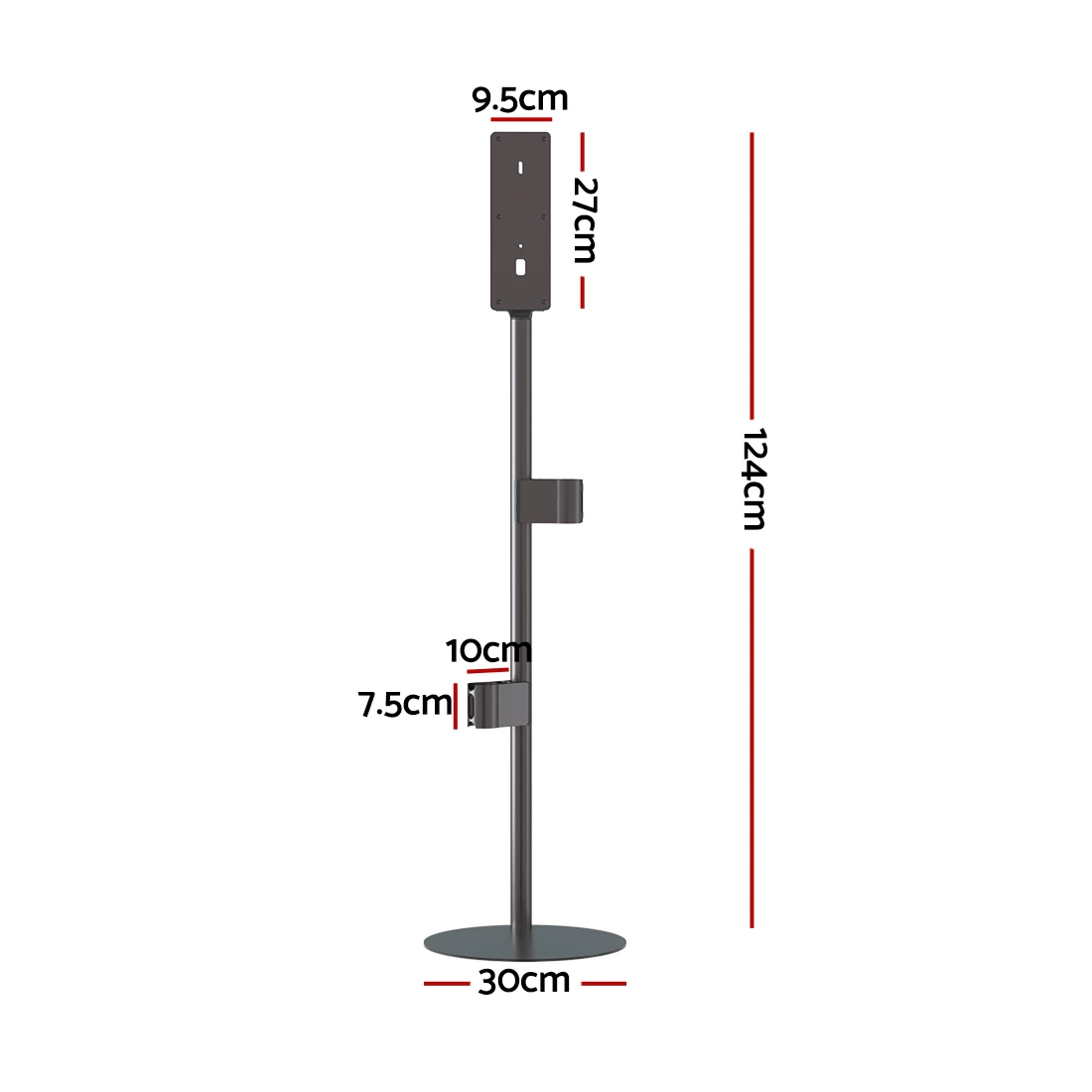 2 Artiss Freestanding Dyson Vacuum Cleaner Stand for V6 7 8 10 11 - Grey, 2 of 6