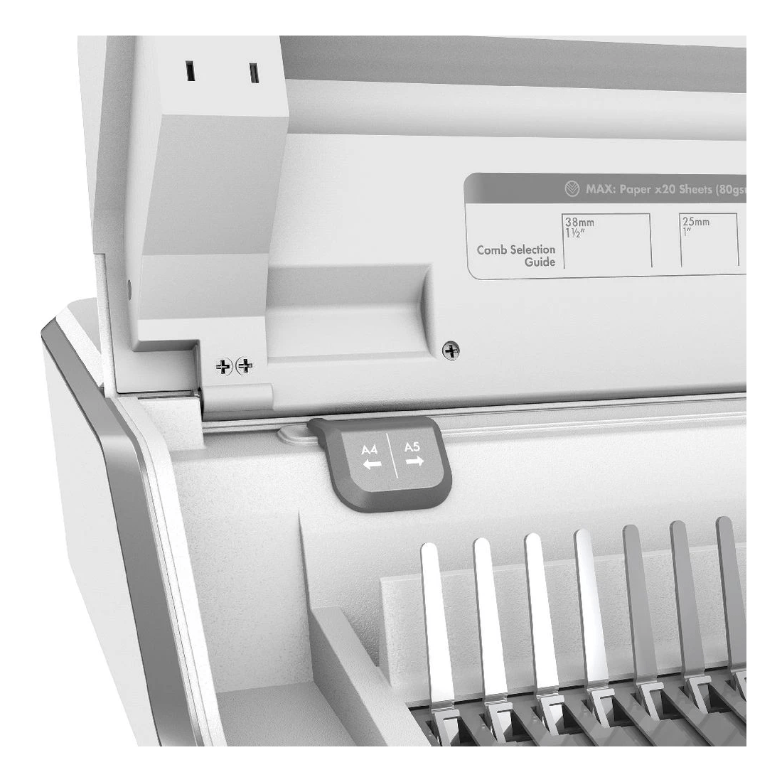 4 Fellowes Lyra 3-in-1 Binding Machine, 4 of 5