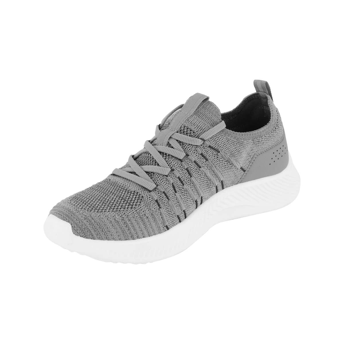 3 Textured Upper Sneakers CHAR GREY, 3 of 5