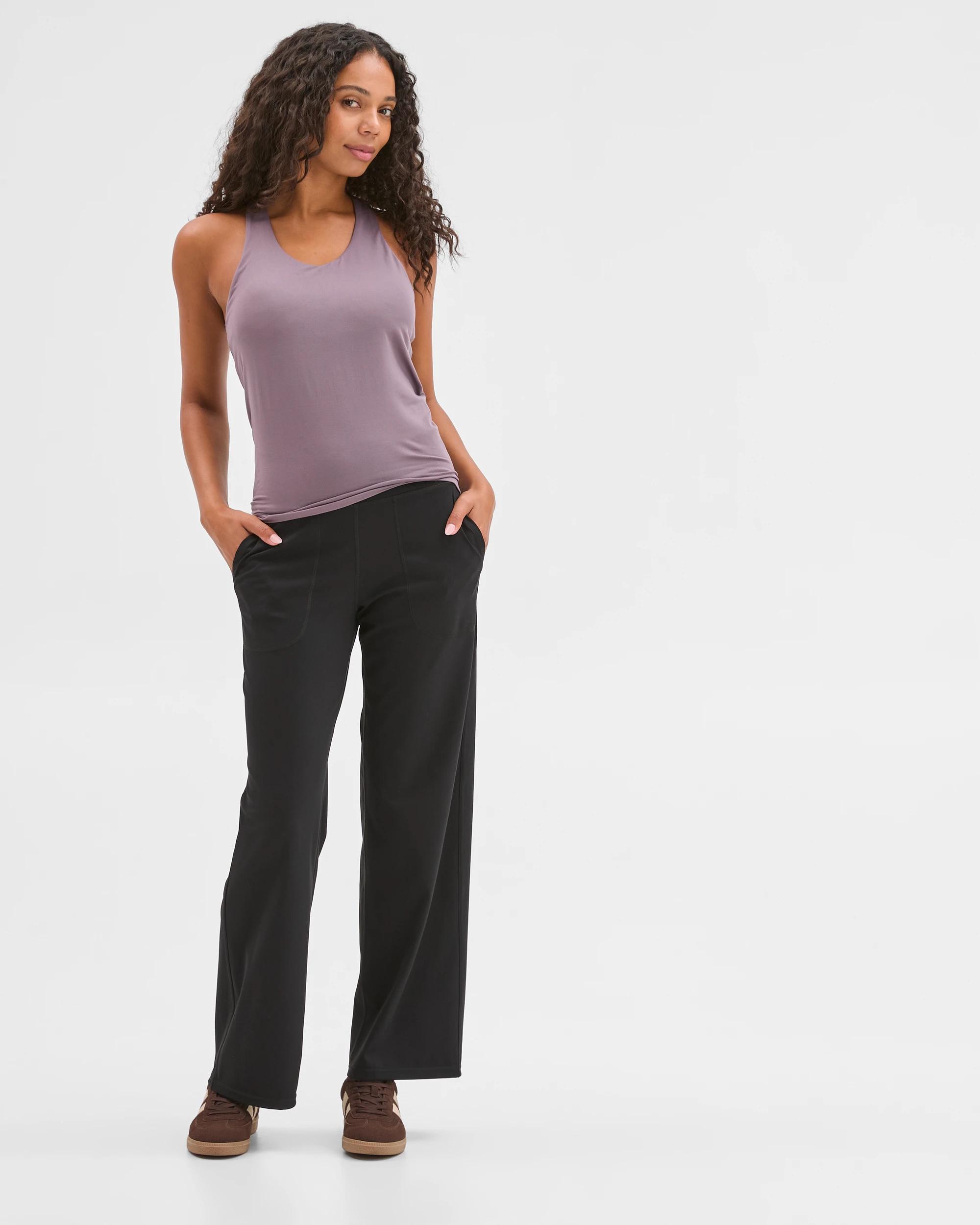 3 Target Active Studio Luxe Marle Racer Tank Top PLUM, 3 of 6