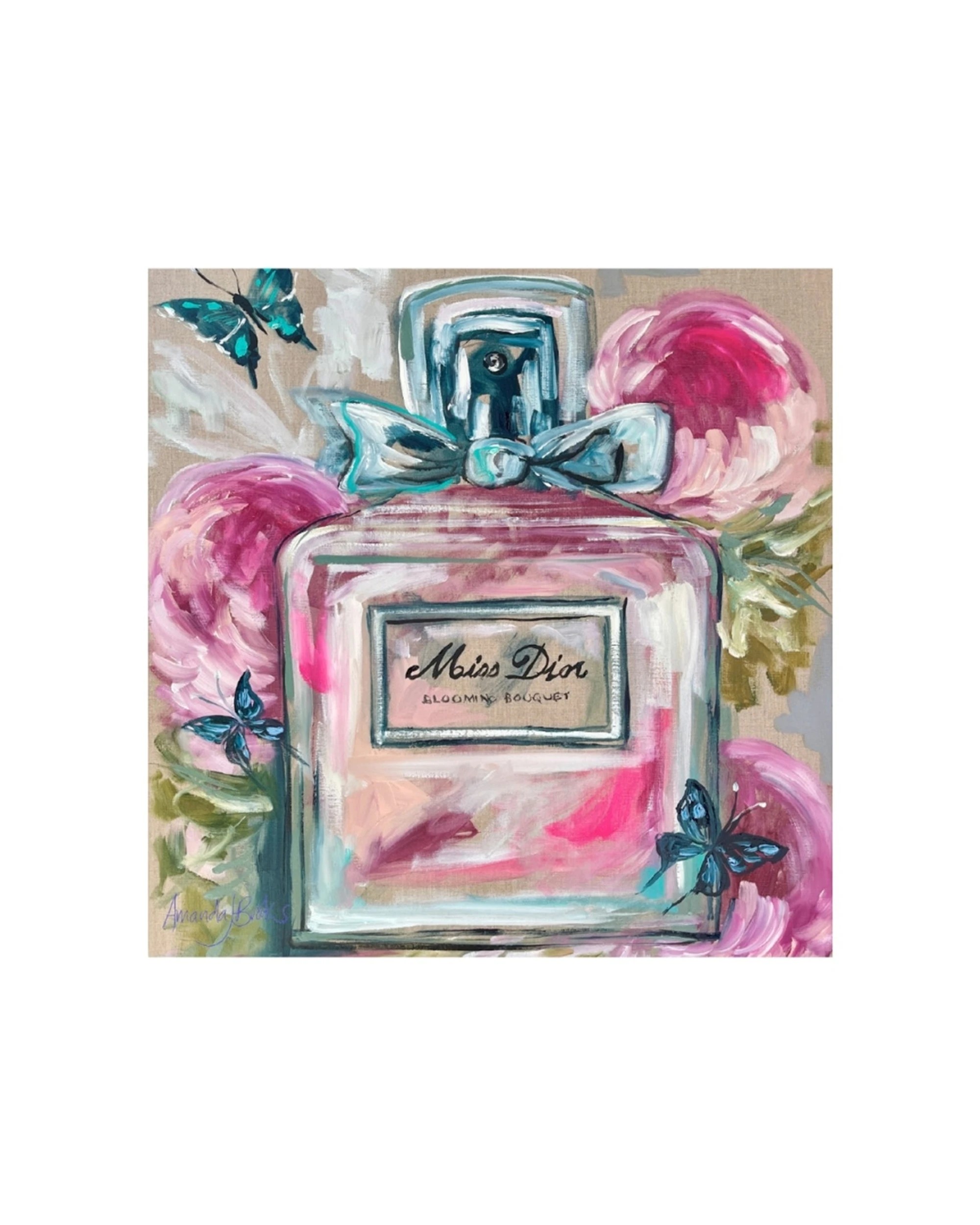 1 Lilli Rock Miss Dior Kitchen Trivet Dolomite Stone With Cork Backing 20x20cm - Multi, 1 of 1