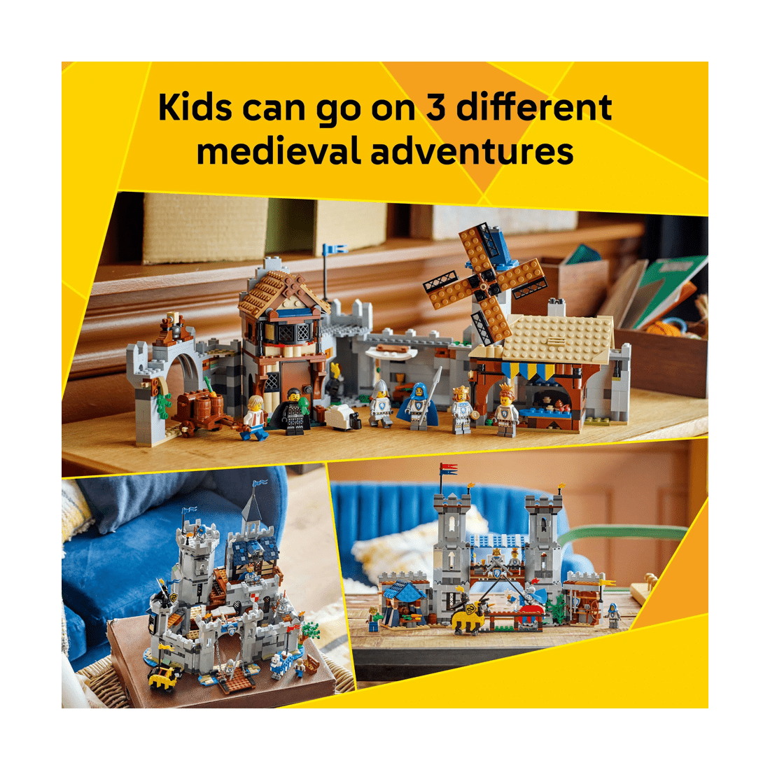 4 LEGO Creator Medieval Horse Knight Castle 31168, 4 of 10