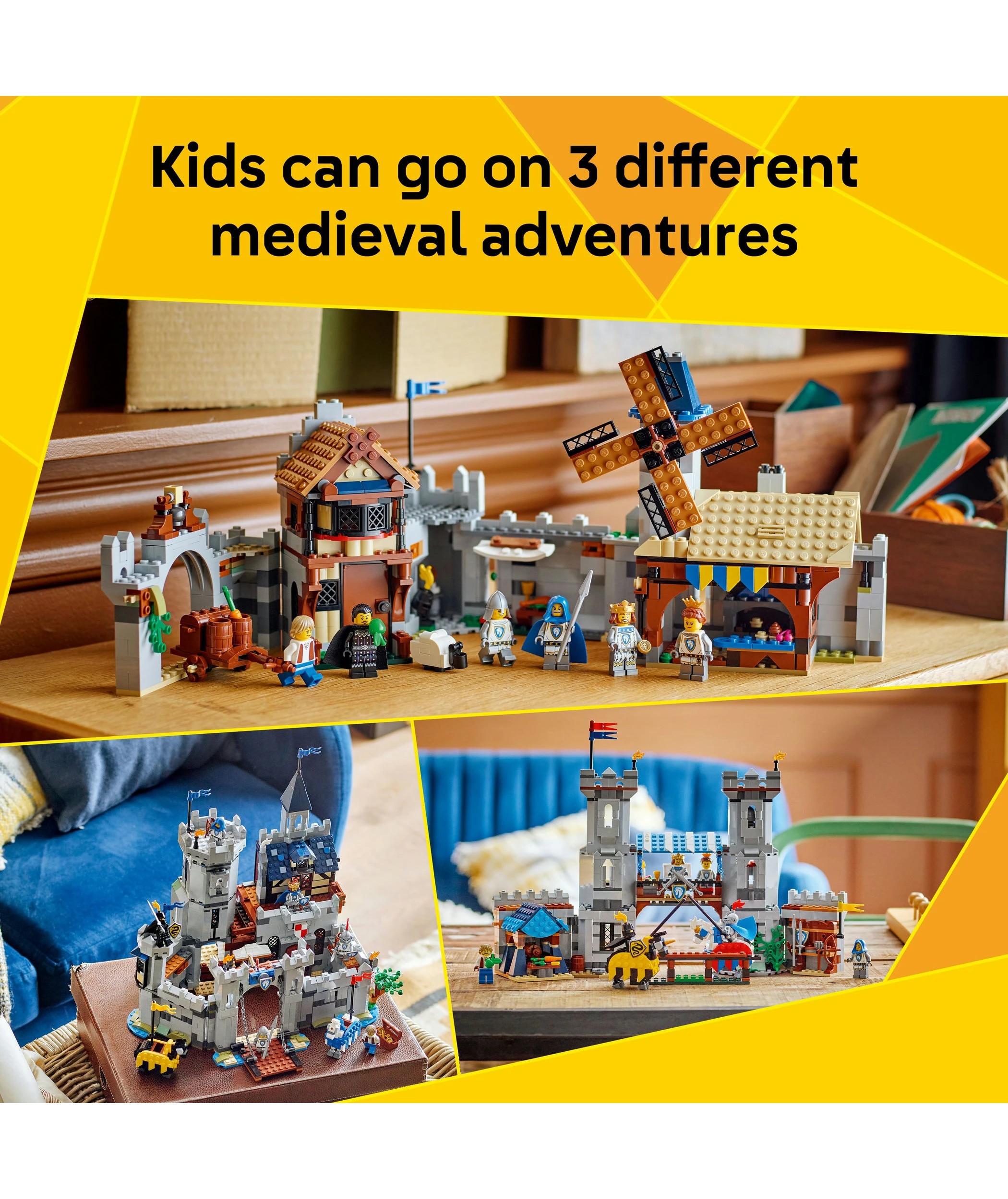 4 LEGO Creator Medieval Horse Knight Castle 31168, 4 of 10