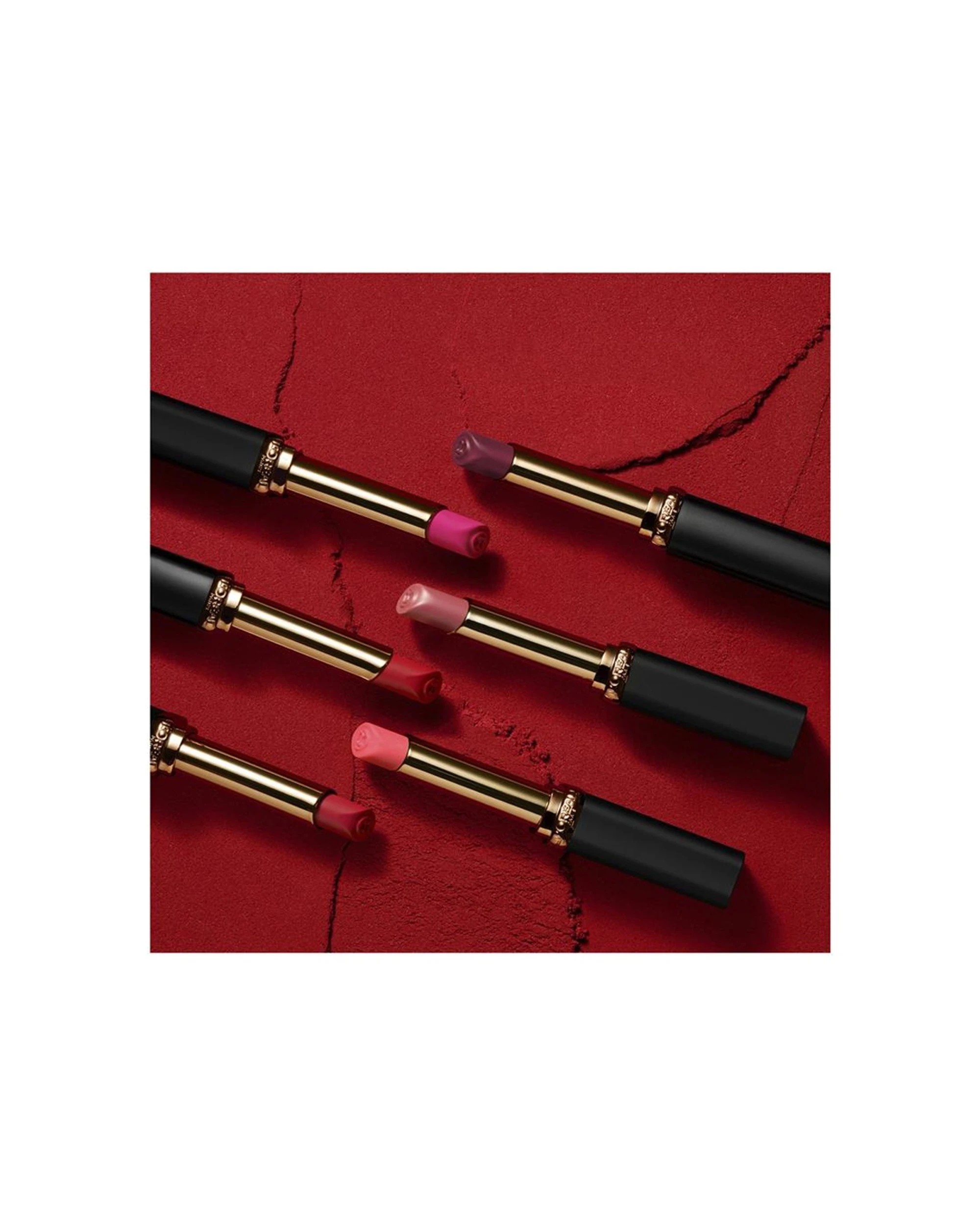 4 L'Oreal Paris Lipstick Colour Riche Intense Volume Matte 480 Plum Dominant - Purple, 4 of 4