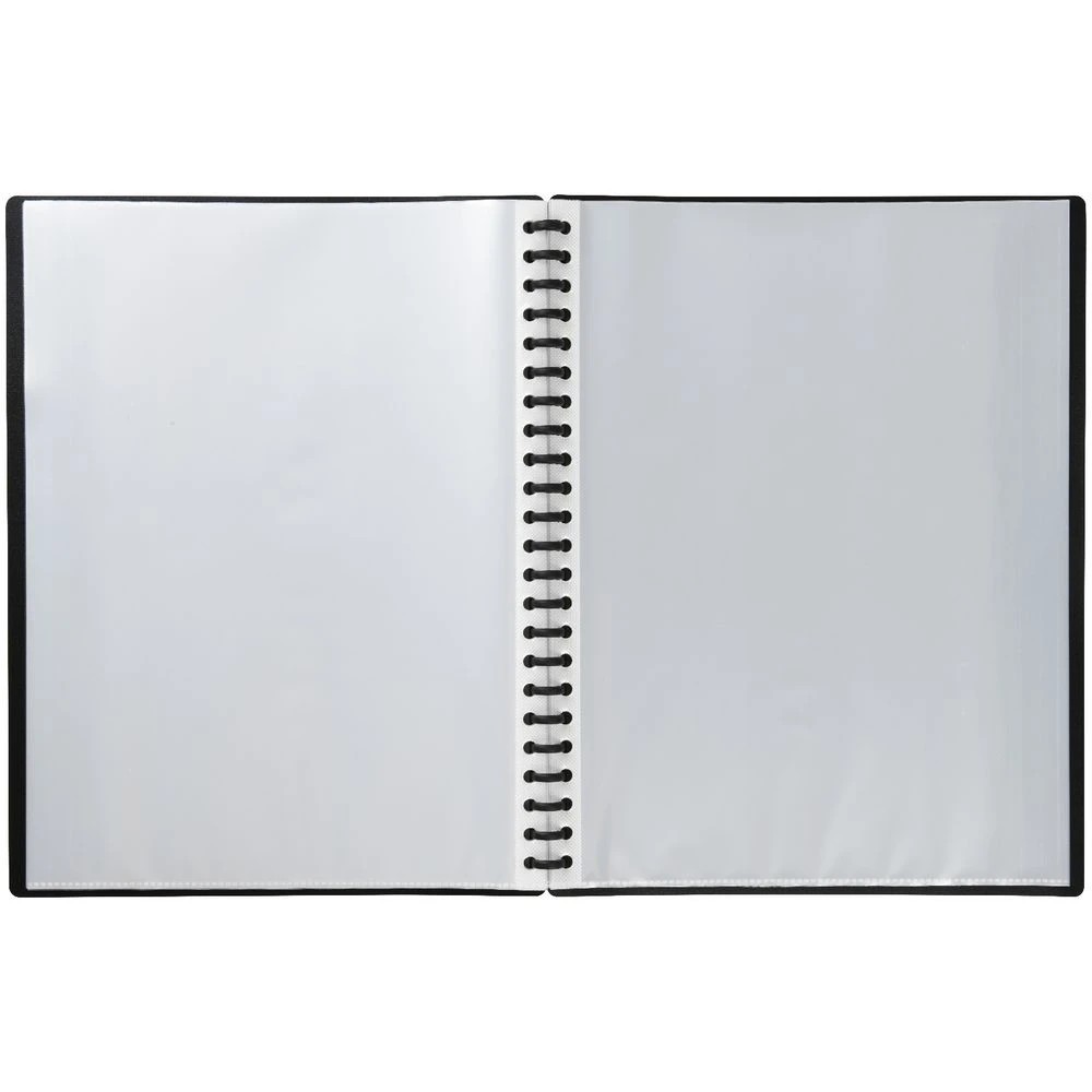 2 J.Burrows Refillable Display Book 40 Pockets Black, 2 of 3