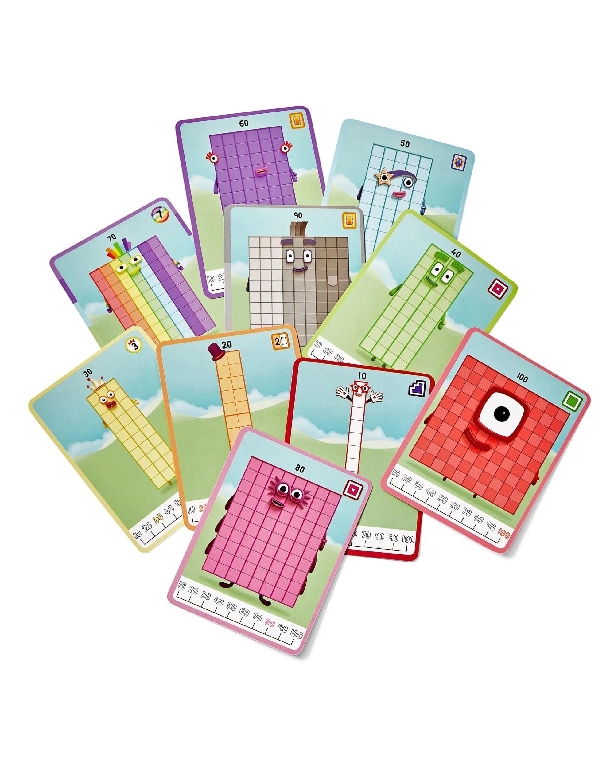 3 Numberblocks Heroes with Zeroes MathLink Cubes Activity Set, 3 of 10