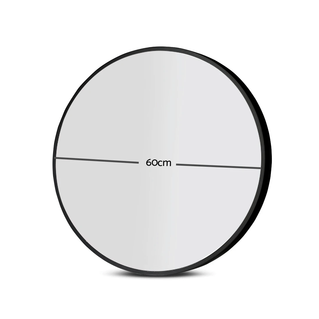 2 Embellir Wall Mirror Makeup 60cm Home Decor Framed Mirrors Bathroom Round - Multi, 2 of 7