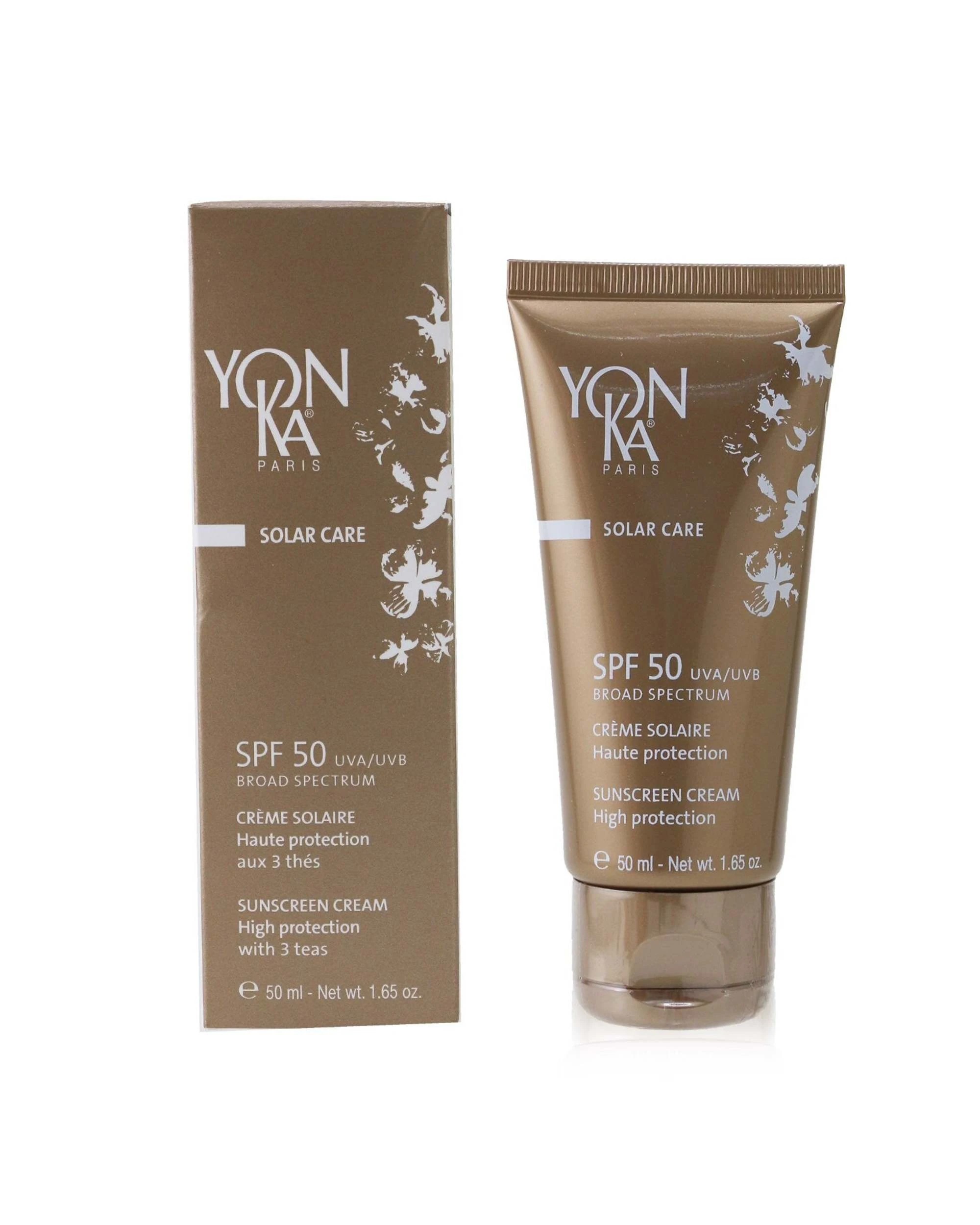 2 Yonka Solar Care Sunscreen Cream High Protection SPF 50 UVA/UVB  50ml/1.65oz, 2 of 3