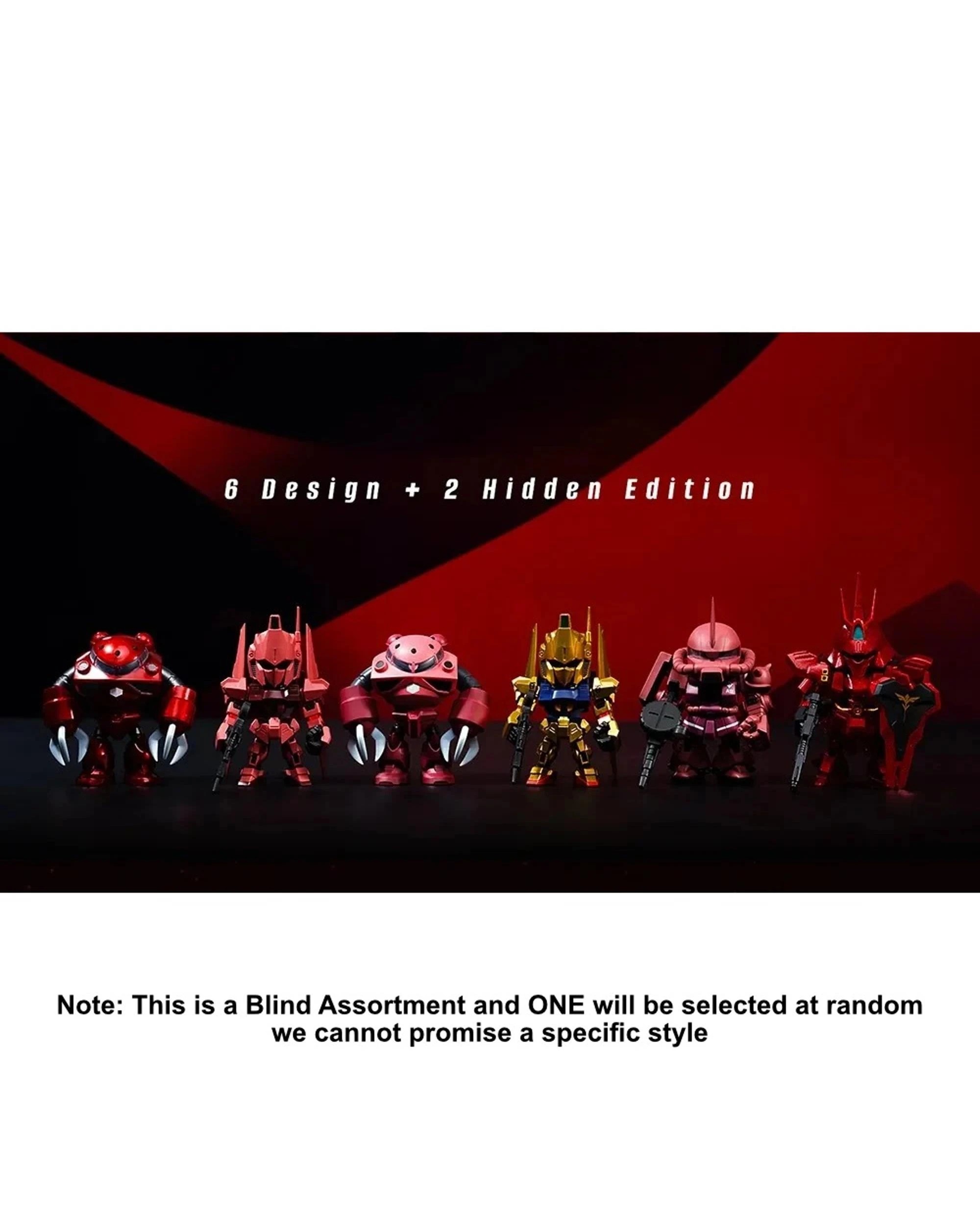 2 Bandai Shokugan QMSY Mini Char's Custom Figure Blind Box, 2 of 7