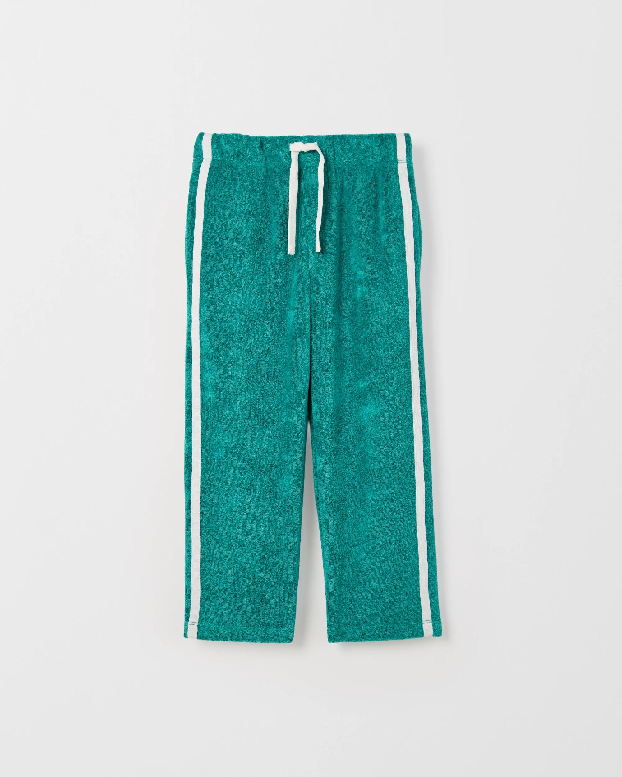 1 Target Kids Australian Cotton Blend Reverse Terry Trackpants GREEN, 1 of 1