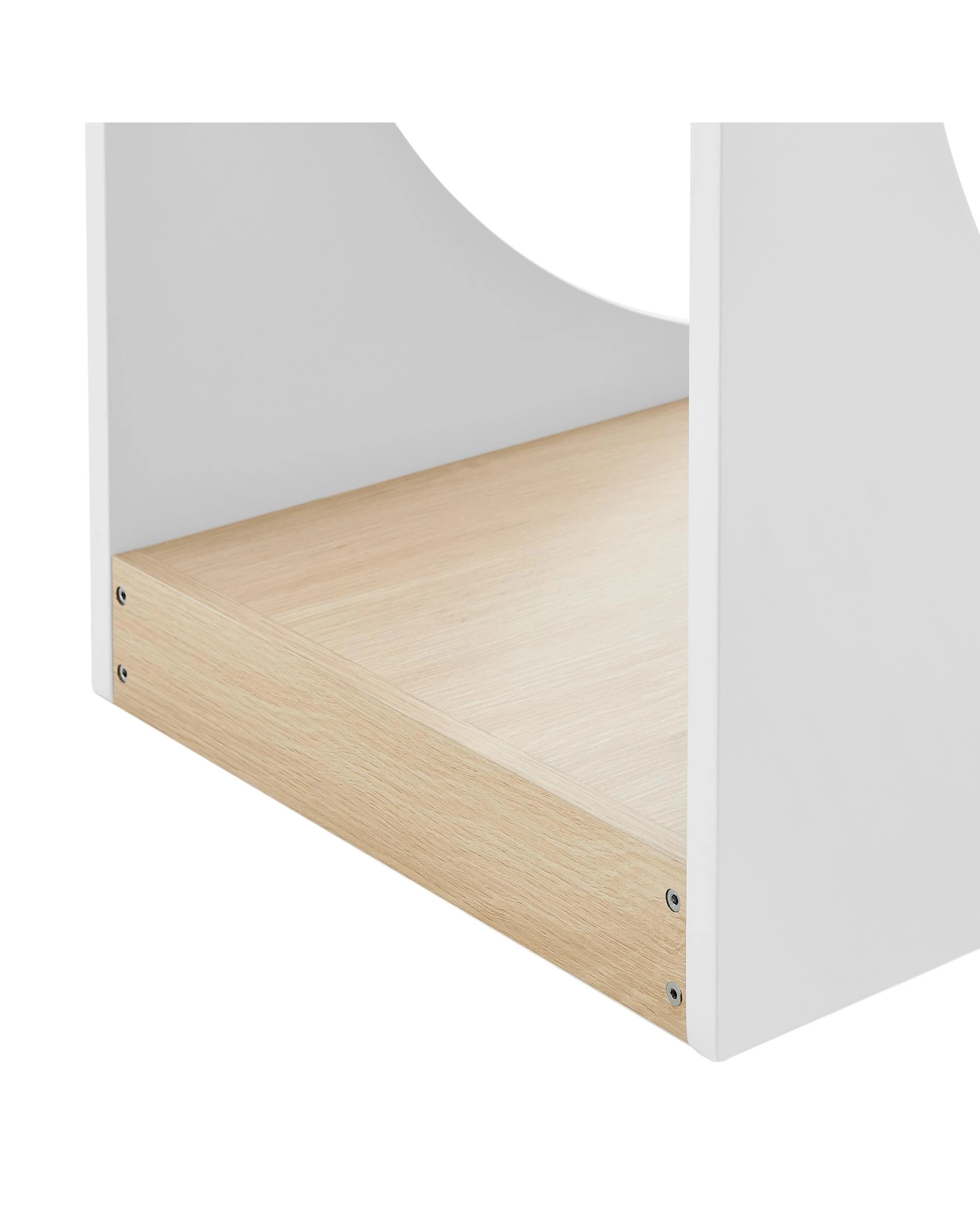 8 Kodu Bookcase Bookshelf Display Unit 4 Tier - White, 8 of 9