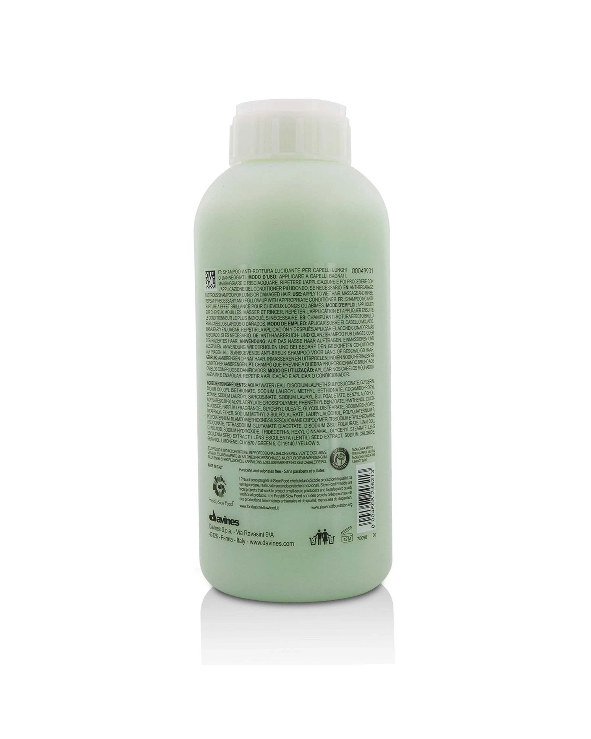 2 Davines Melu Shampoo Mellow Anti-Breakage Lustrous Shampoo (For Long or Damaged Hair) 1000ml/33.8oz, 2 of 5