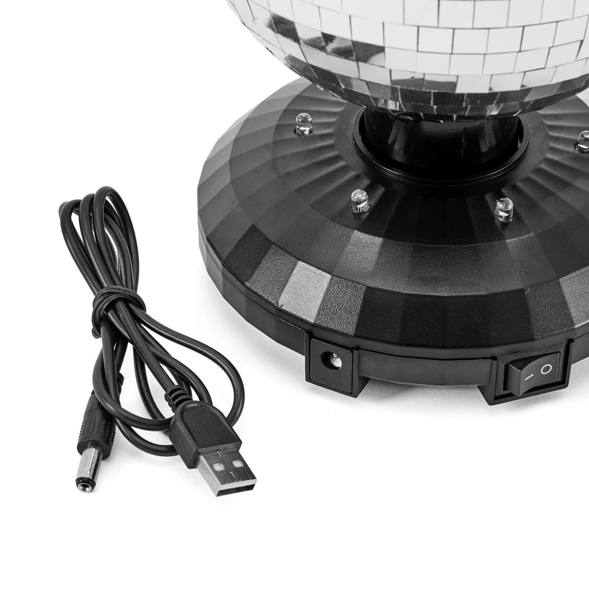 8 Rotating Mirror Ball Light, 8 of 10