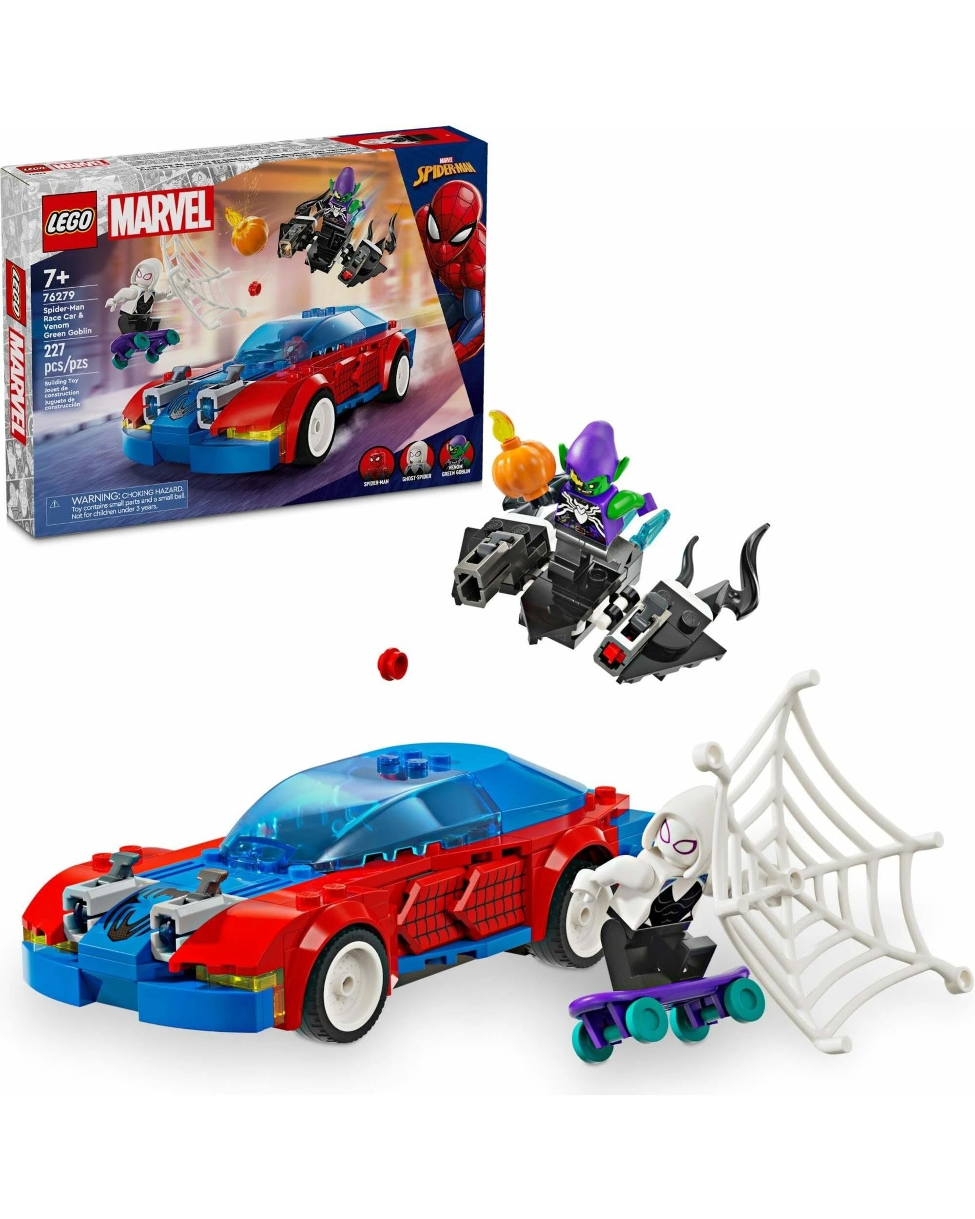 1 LEGO Marvel 76279 Spider-Man Race Car & Venom Green Goblin, 1 of 5