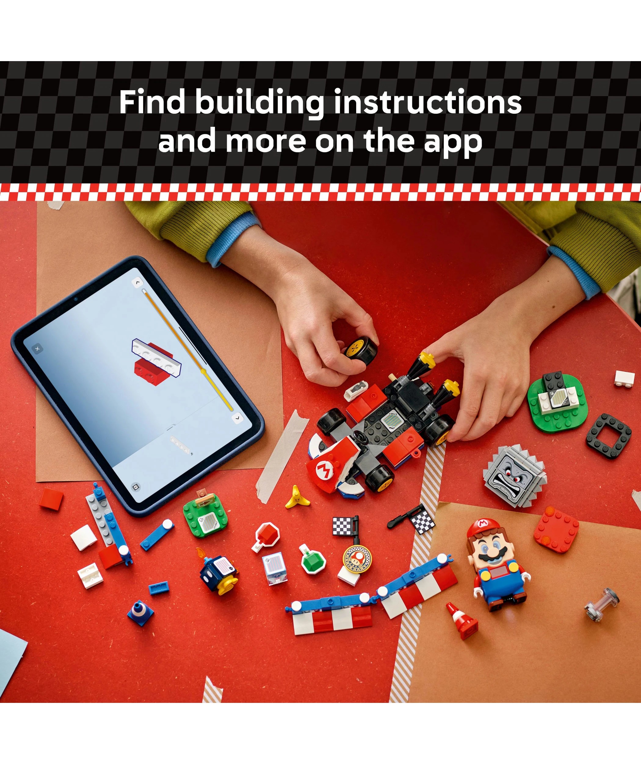 7 LEGO Super Mario: Mario Kart  Interactive LEGO Mario & Standard Kart 72043, 7 of 10