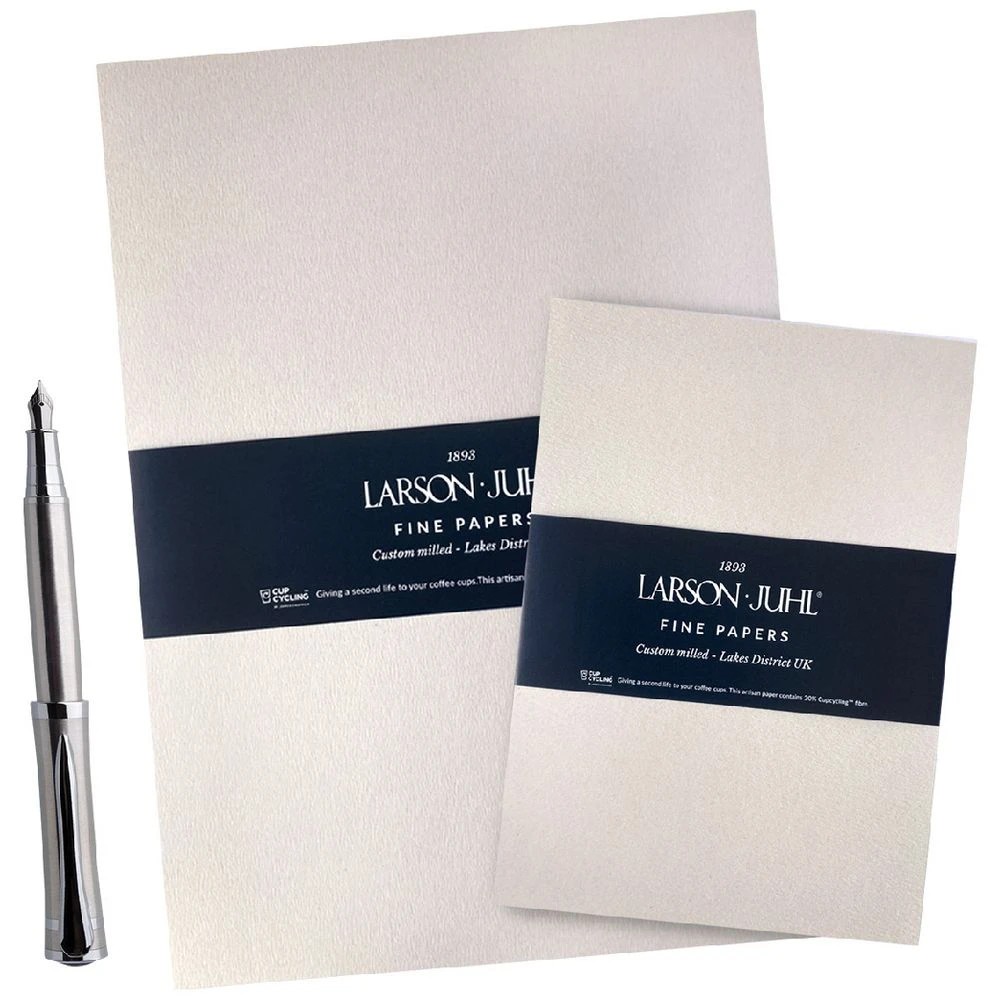 1 Larson-Juhl A4 Elation Silver Paper 120gsm 25Pk, 1 of 1