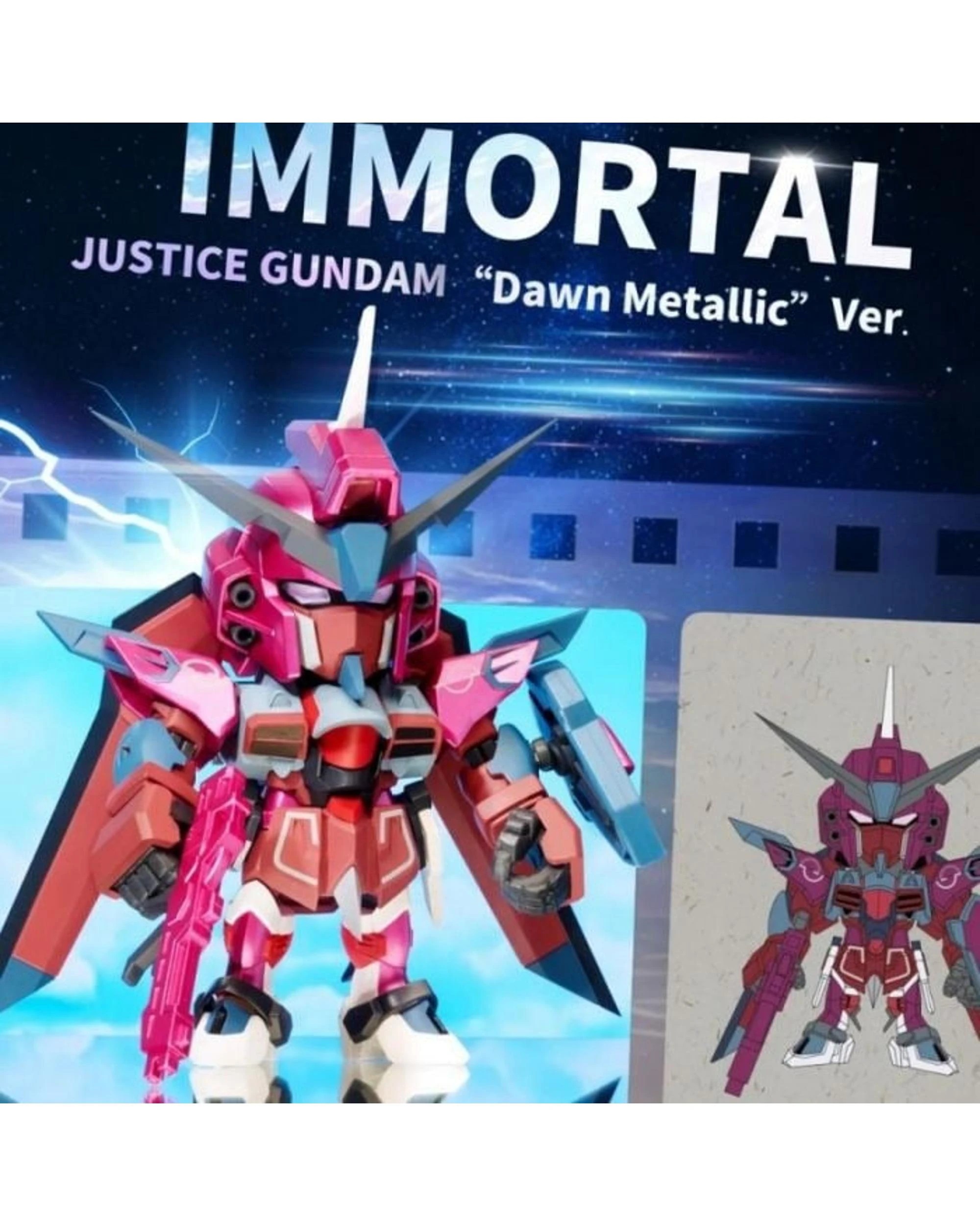 5 Bandai Gundam Seed Freedom Qmsv Mini Figure Blind Box, 5 of 7