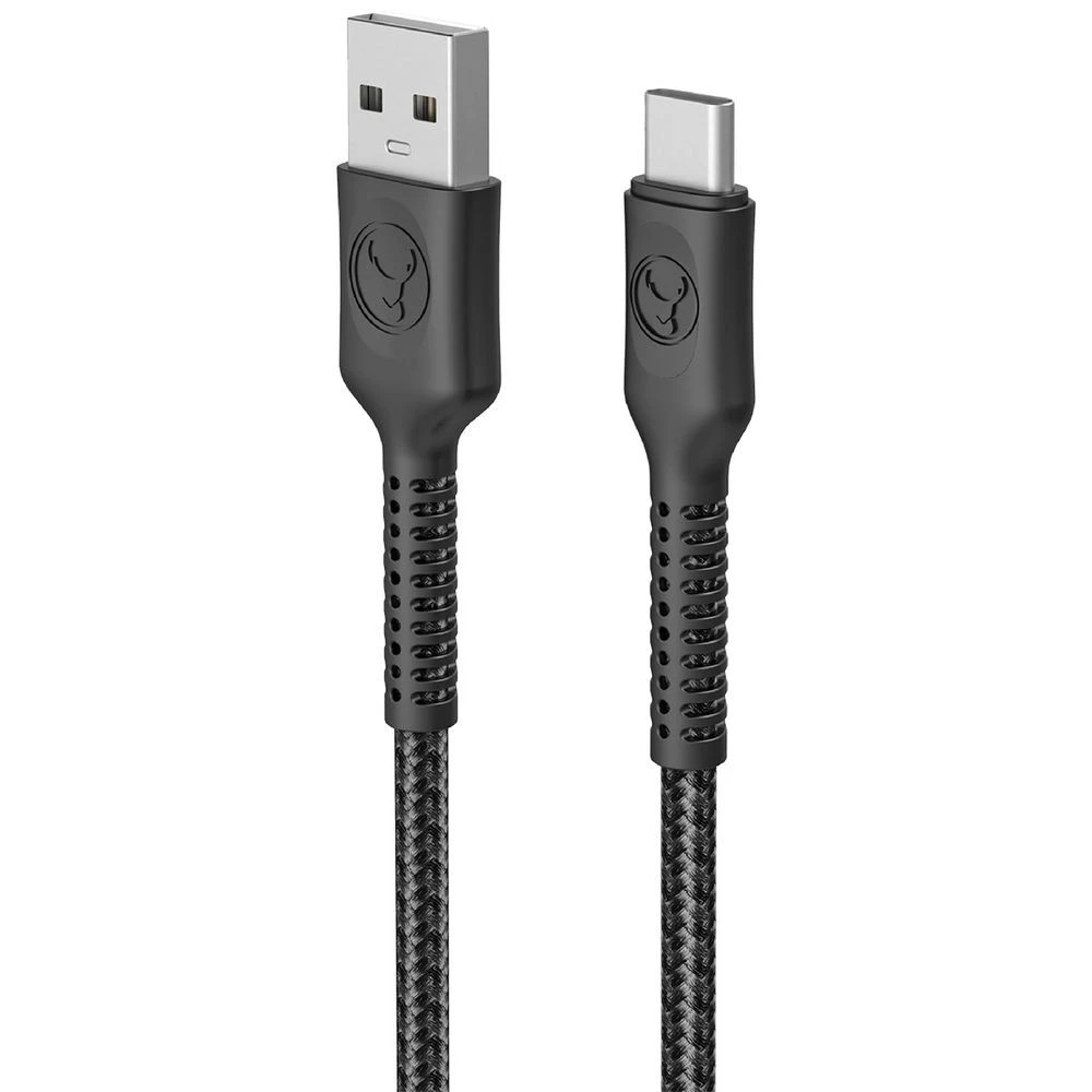2 Bonelk Long-life Easy Grip USB-A to USB-C Cable 60W 2m Black, 2 of 6