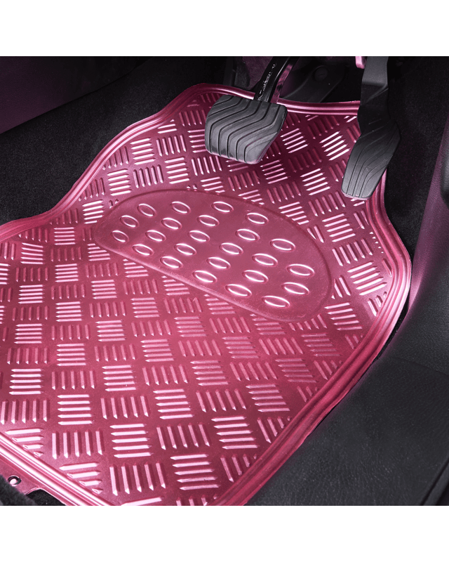 4 Pack Metallic Floor Mats - 