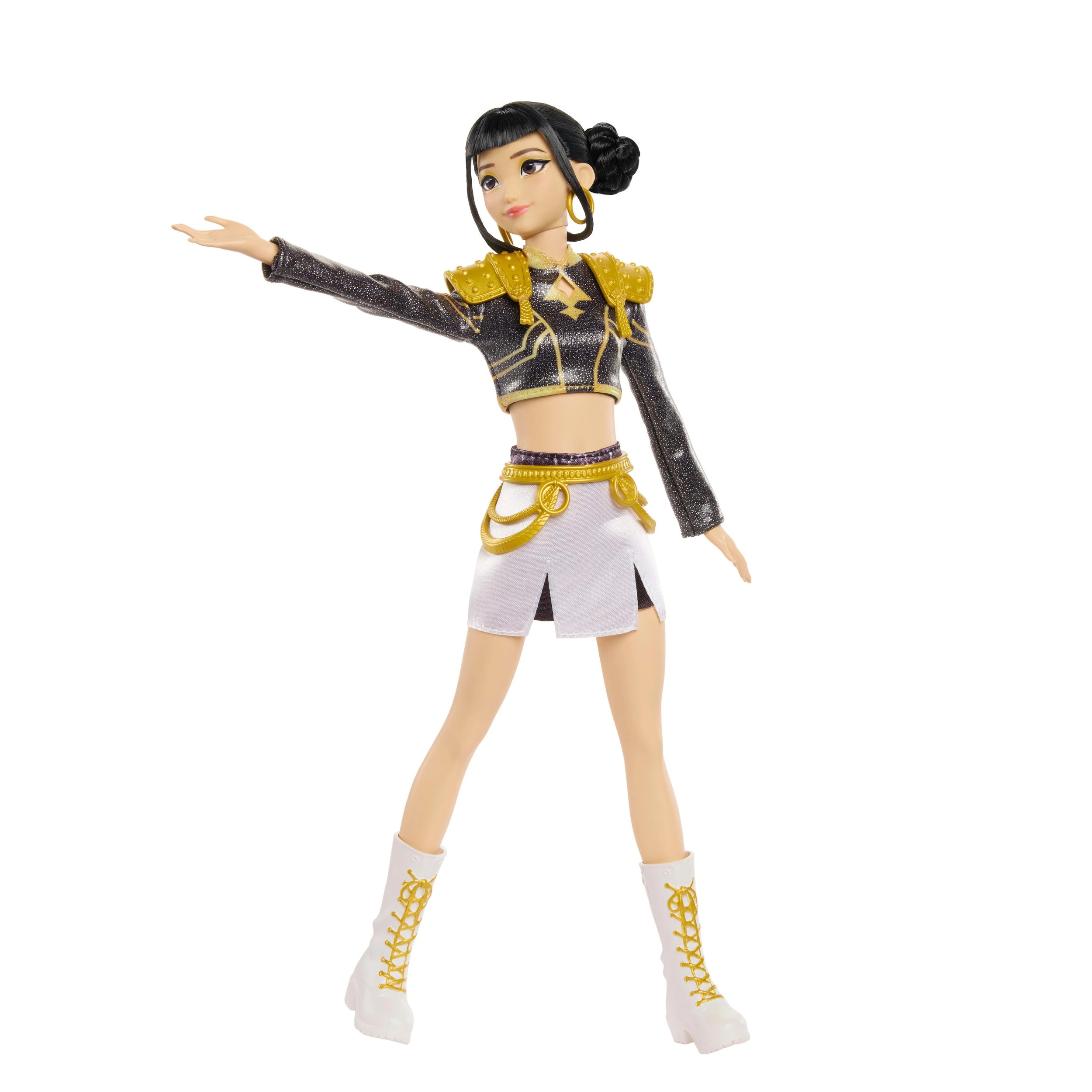2 KPop Demon Hunters HUNTR/X Zoey Golden Singing Doll, 2 of 6