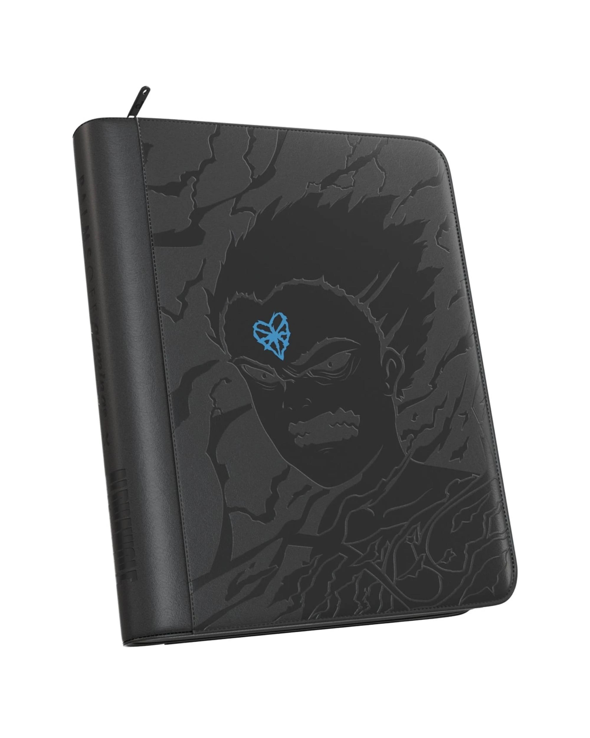 1 POG X Alpha Wolf Limited Edition Mega Capacity 9 Pocket Zip Binder - Black, 1 of 7