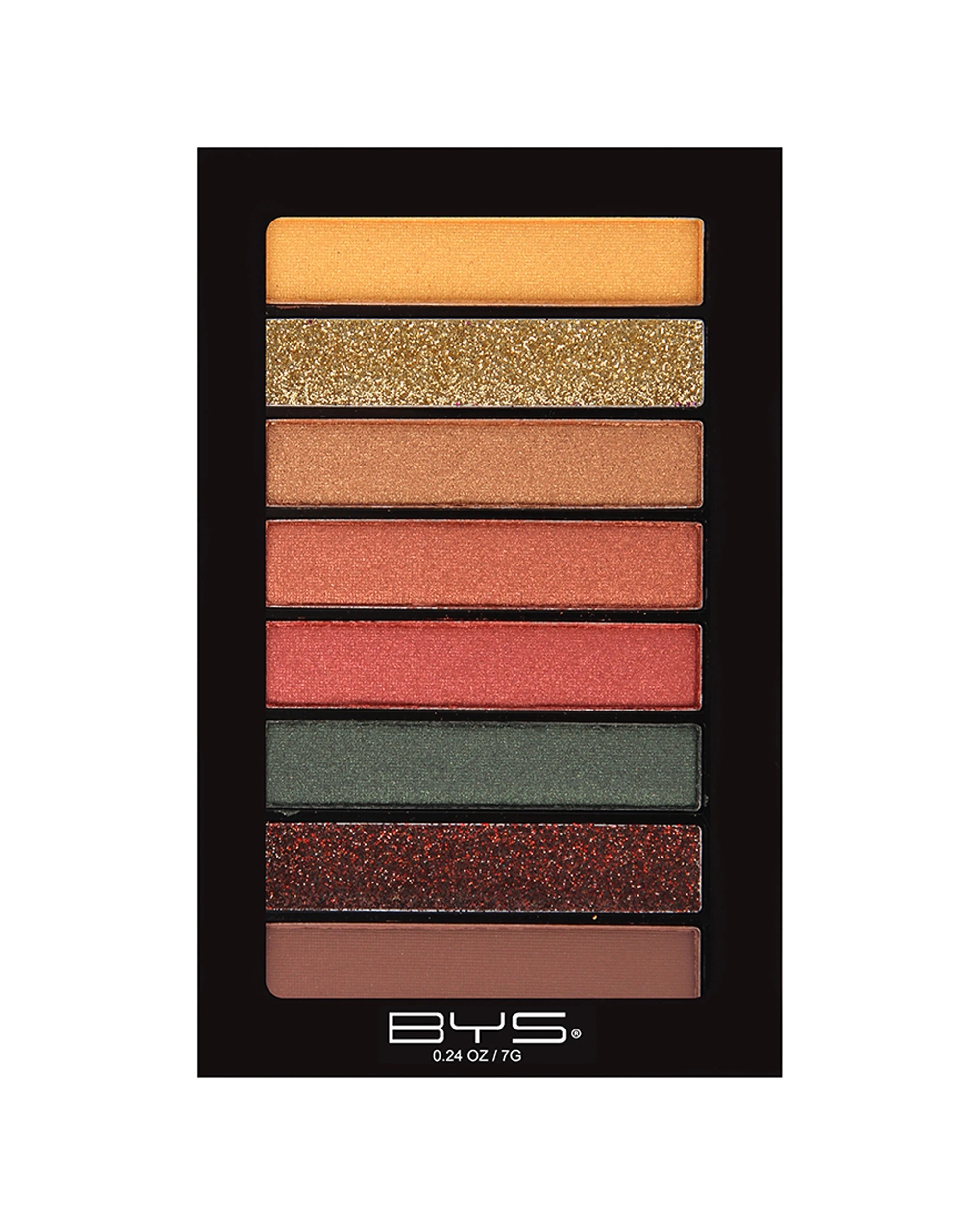 1 BYS 7g Eyeshadow Makeup Palette Jungle Rock 8 Shades - Multi, 1 of 1