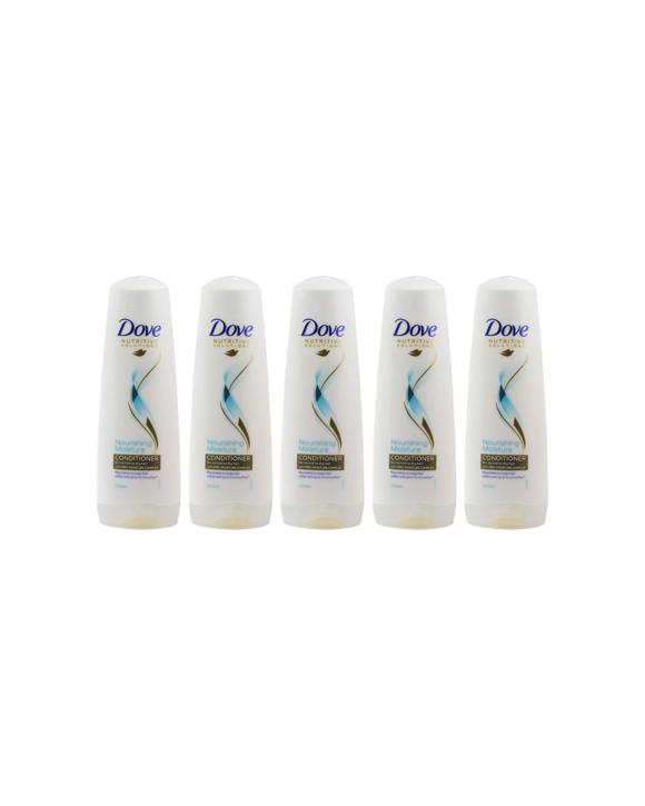 Dove 5PK Nourishing Moisture Conditioner For Normal To Dry Hair 320ml - White
