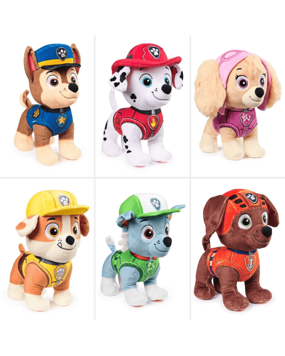 PAW Patrol Core Basic Plush Toy - Assorted