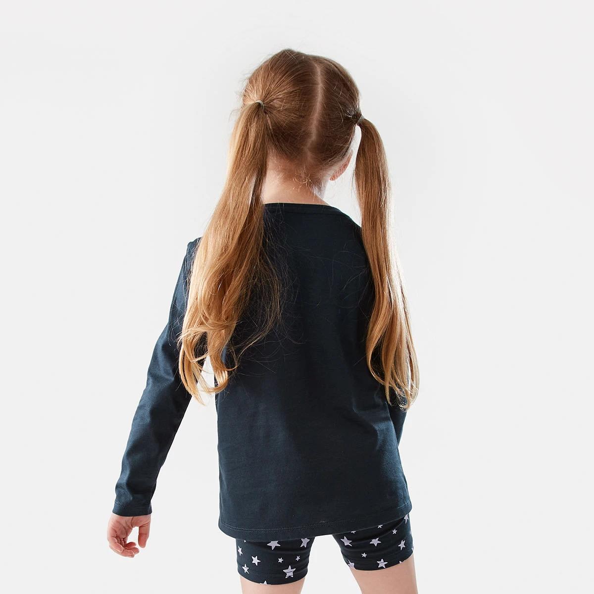 2 Long Sleeve Print T-shirt Unicorn, 2 of 8