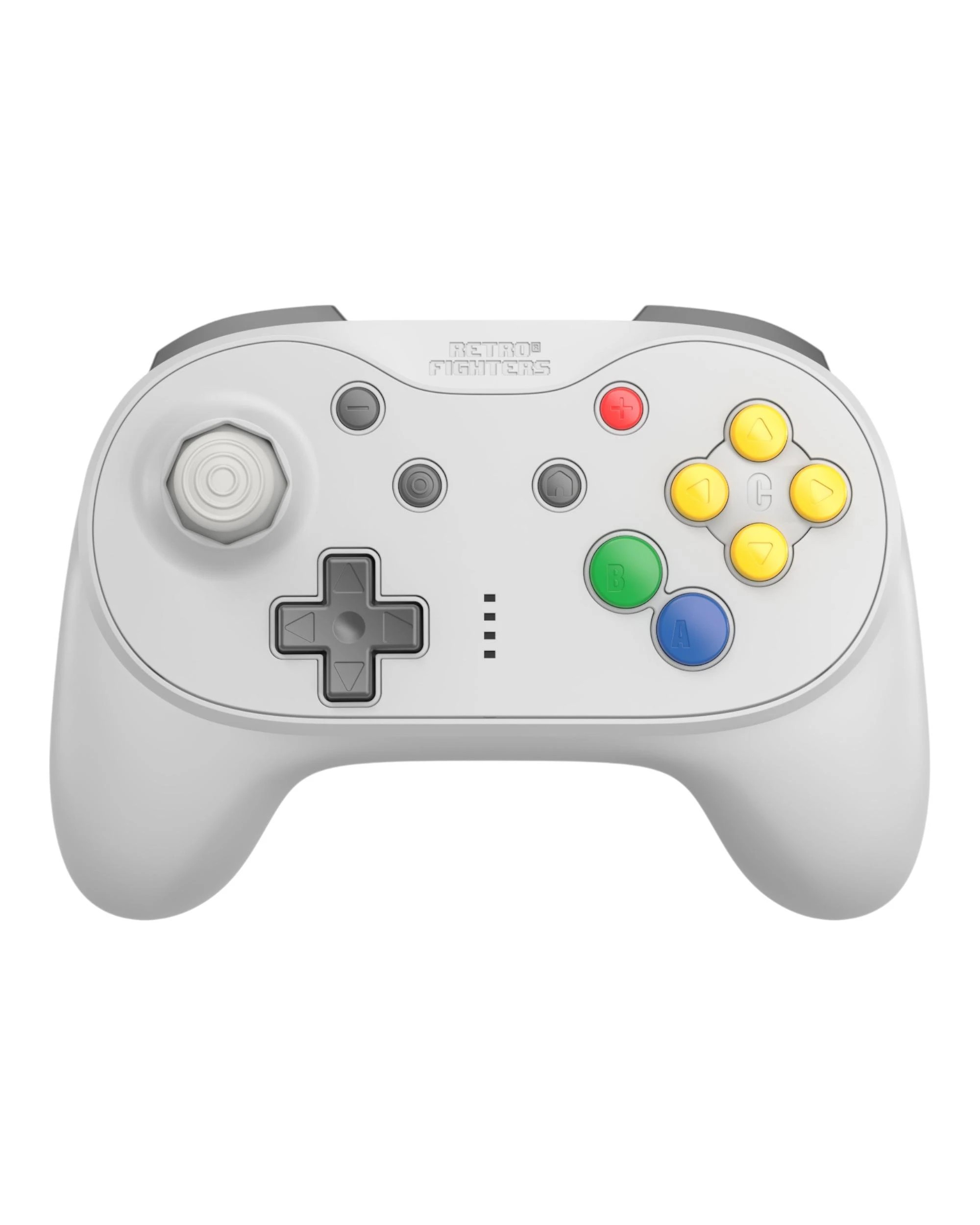 6 Retro Fighters Brawler64 Pro Wireless Controller for N64, Switch, Switch 2 and PC - Classic Gray, 6 of 10