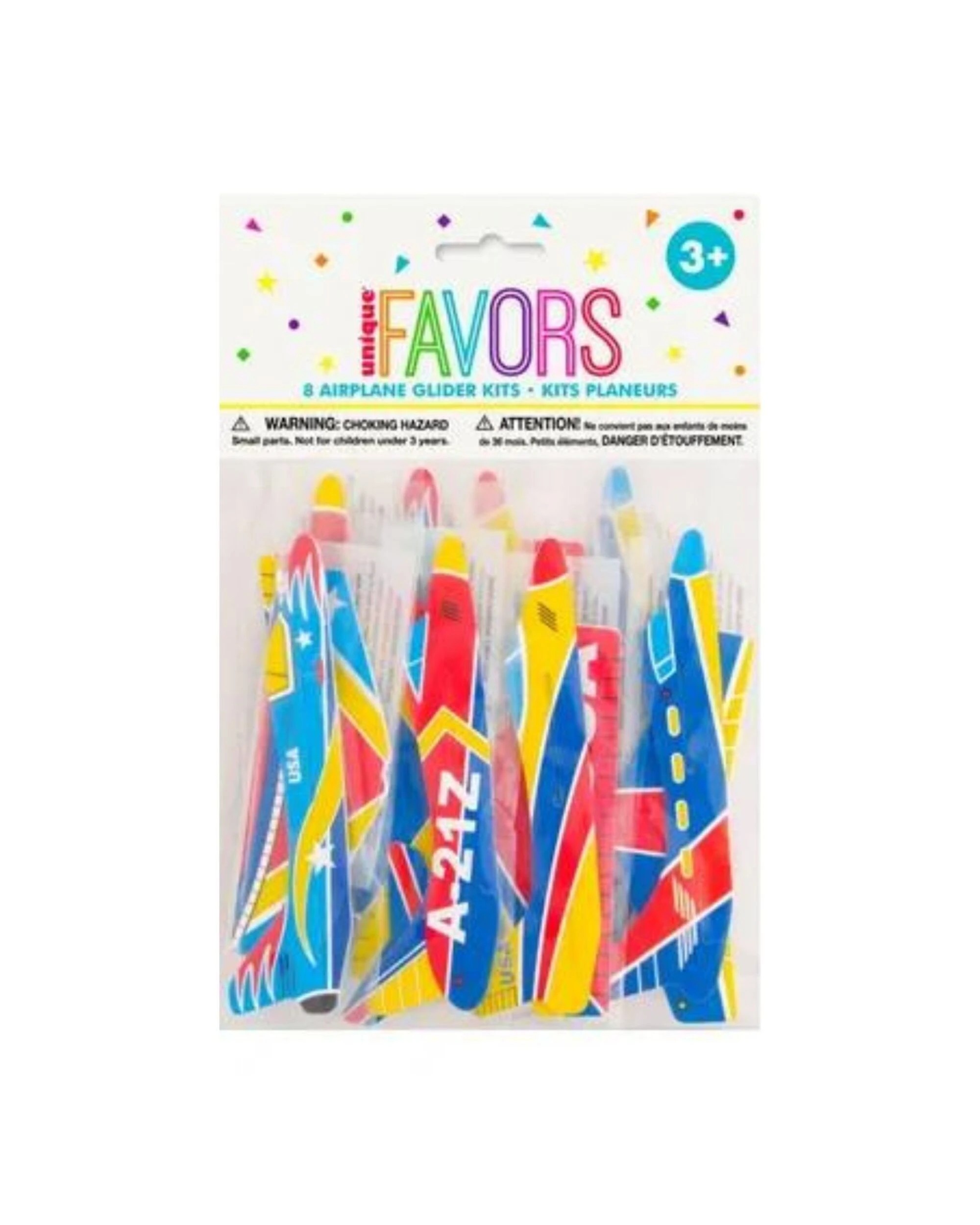 2 Unique Airplane Gliders Pack of 8, 2 of 2