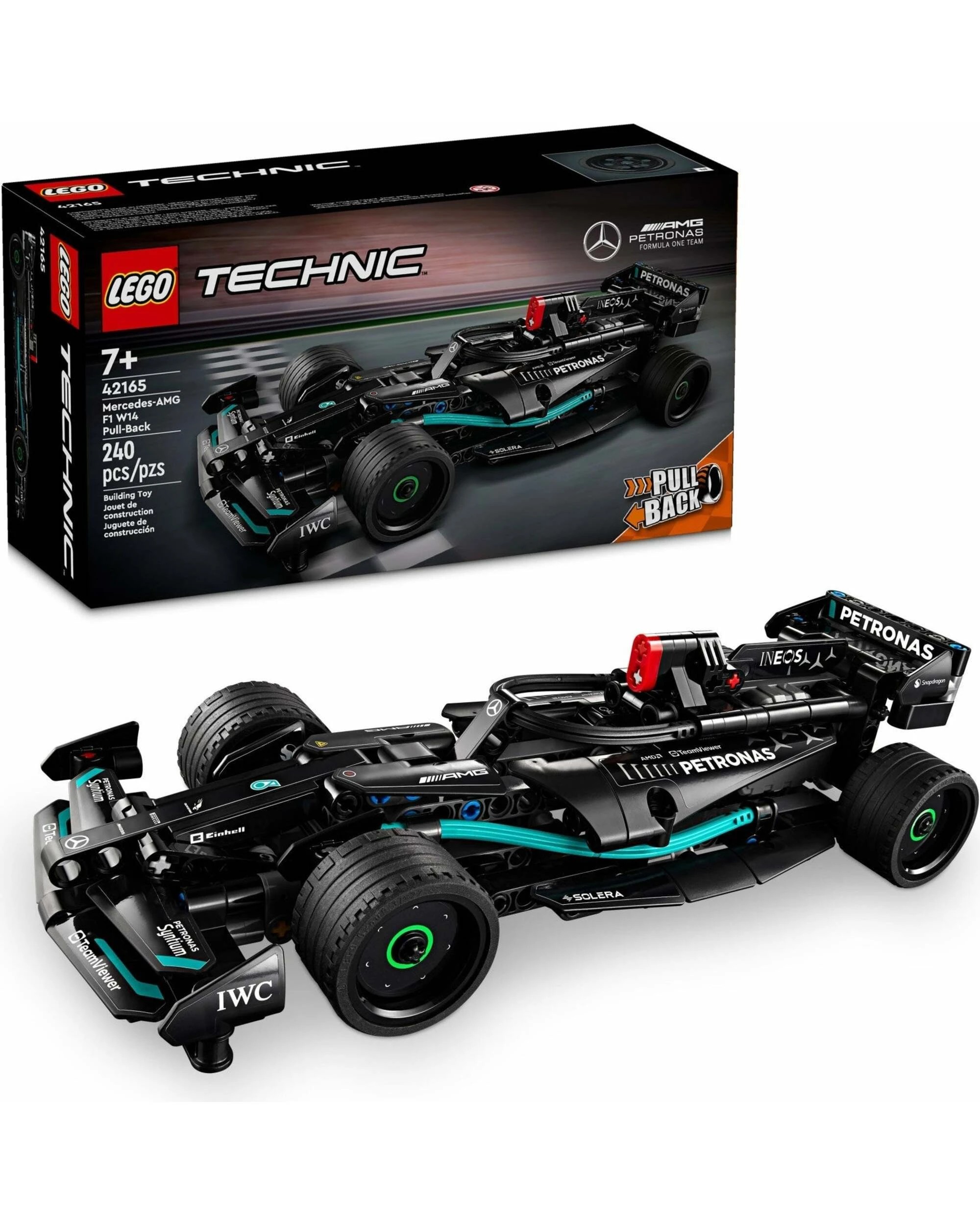1 LEGO 42165 Mercedes-AMG F1 W14 E Performance Pull-Back Car, 1 of 5