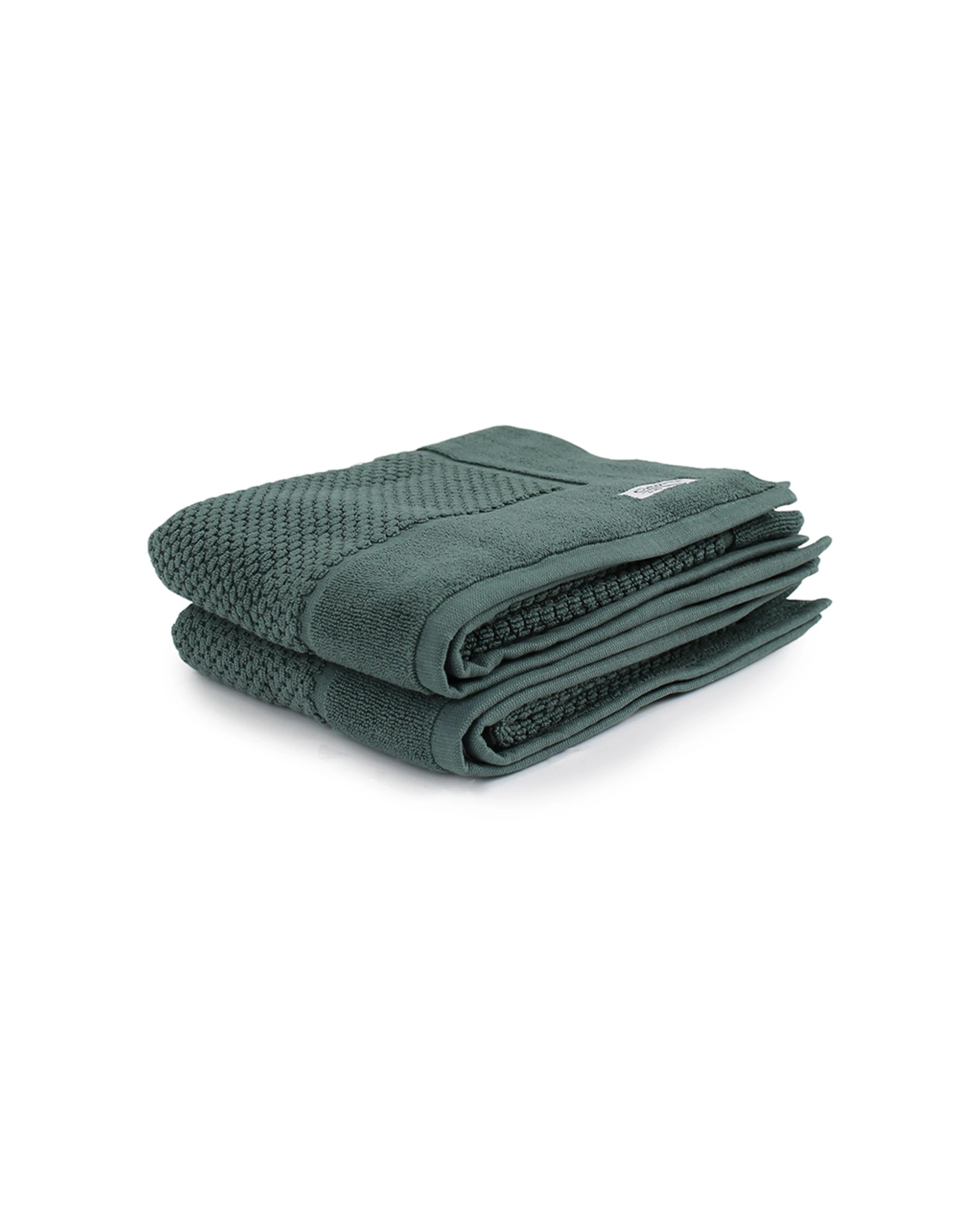 1 Onkaparinga 2pc 60x90cm Avalon Bath Mat 850GSM Fir - Green, 1 of 1