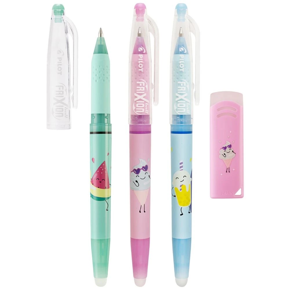 3 PILOT FriXionBall PoolParty Erasable Gel Pen 0.7mm Asst 3Pk, 3 of 9