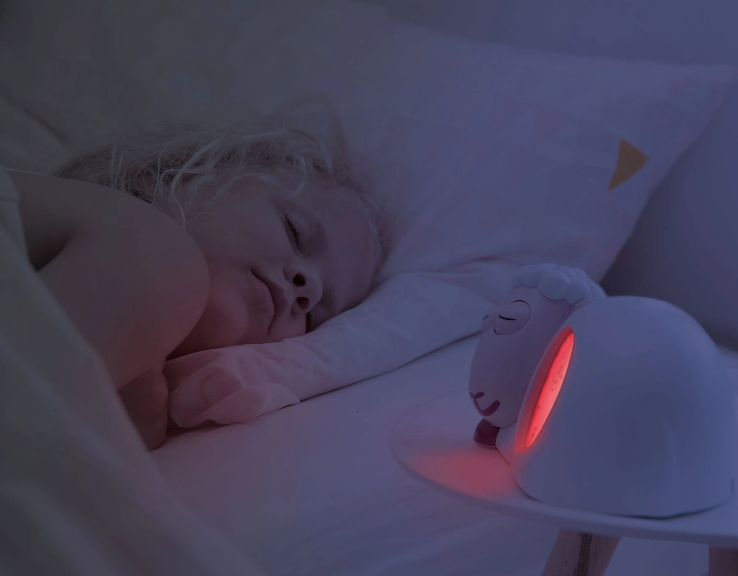 5 ZAZU Sleep Trainer Clock - Sam The Sheep (Grey), 5 of 5