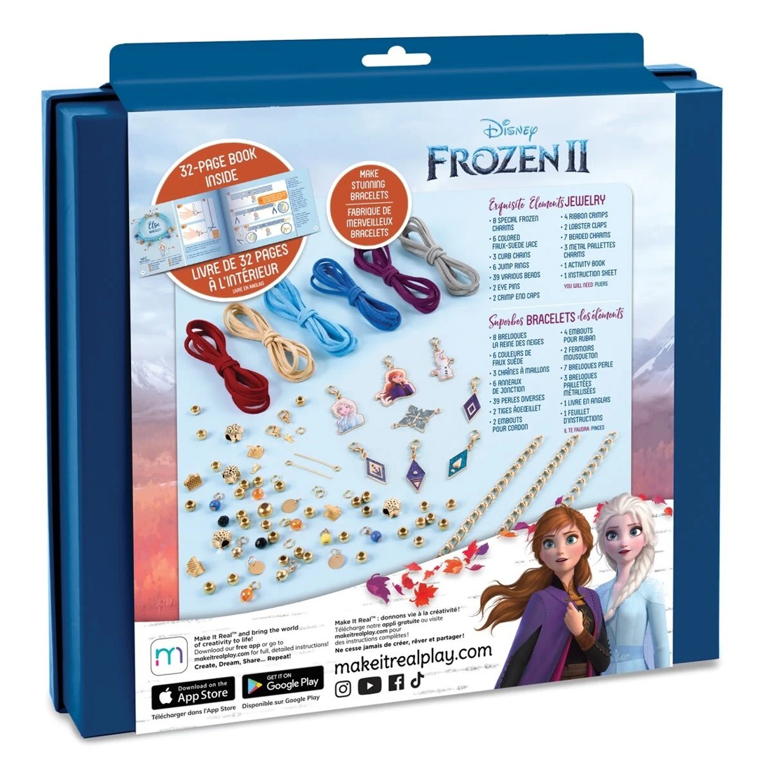 5 84 Piece Make It Real Disney Frozen II Bracelet Set, 5 of 5