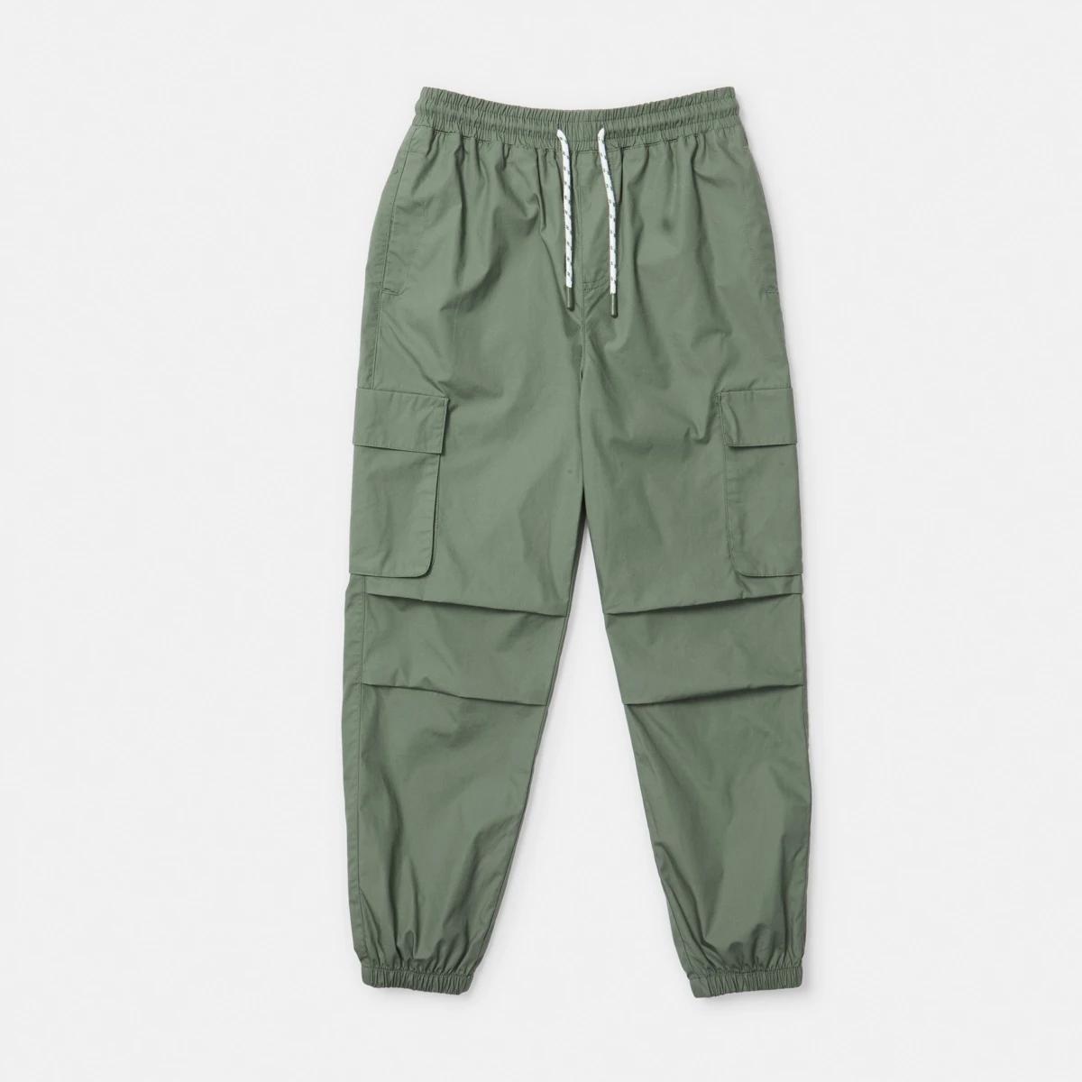 7 Parachute Pants Grn 4 Leaf, 7 of 8