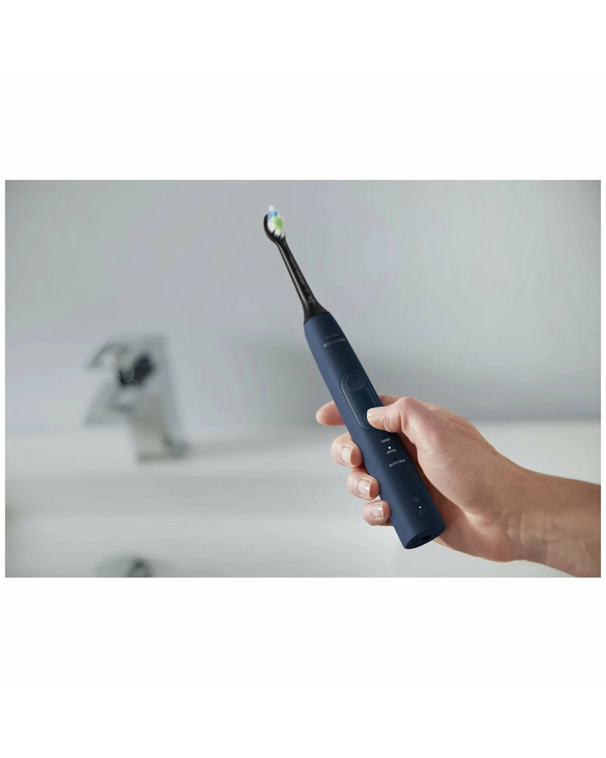 4 Philips Sonicare ProtectiveClean Whitening Electric Toothbrush Navy Blue, 4 of 4