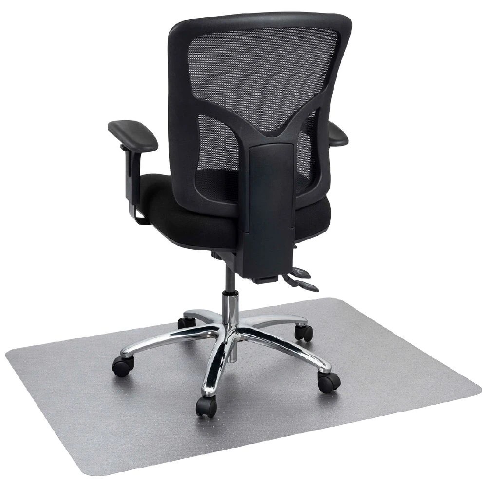 1 Heavy Duty Chair Mat 900x1200 Rectangle Suits 9mm Carpet, 1 of 5